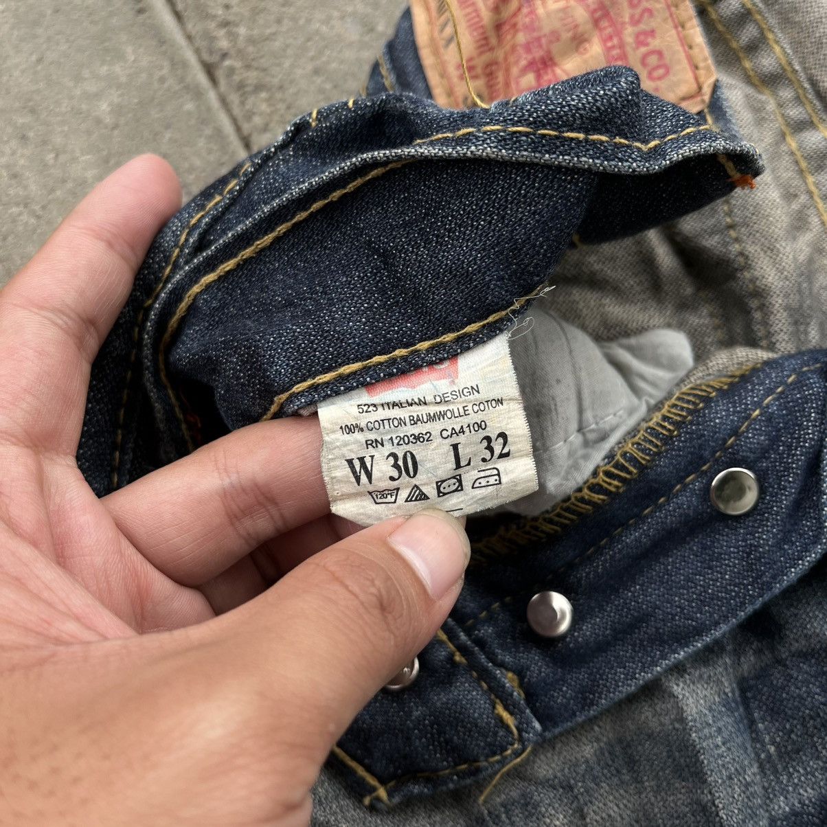 Levi's 90s Vintage Raw Denim Seldvedge Levi’s 501 Made In USA Size US 30 / EU 46 - 10 Thumbnail