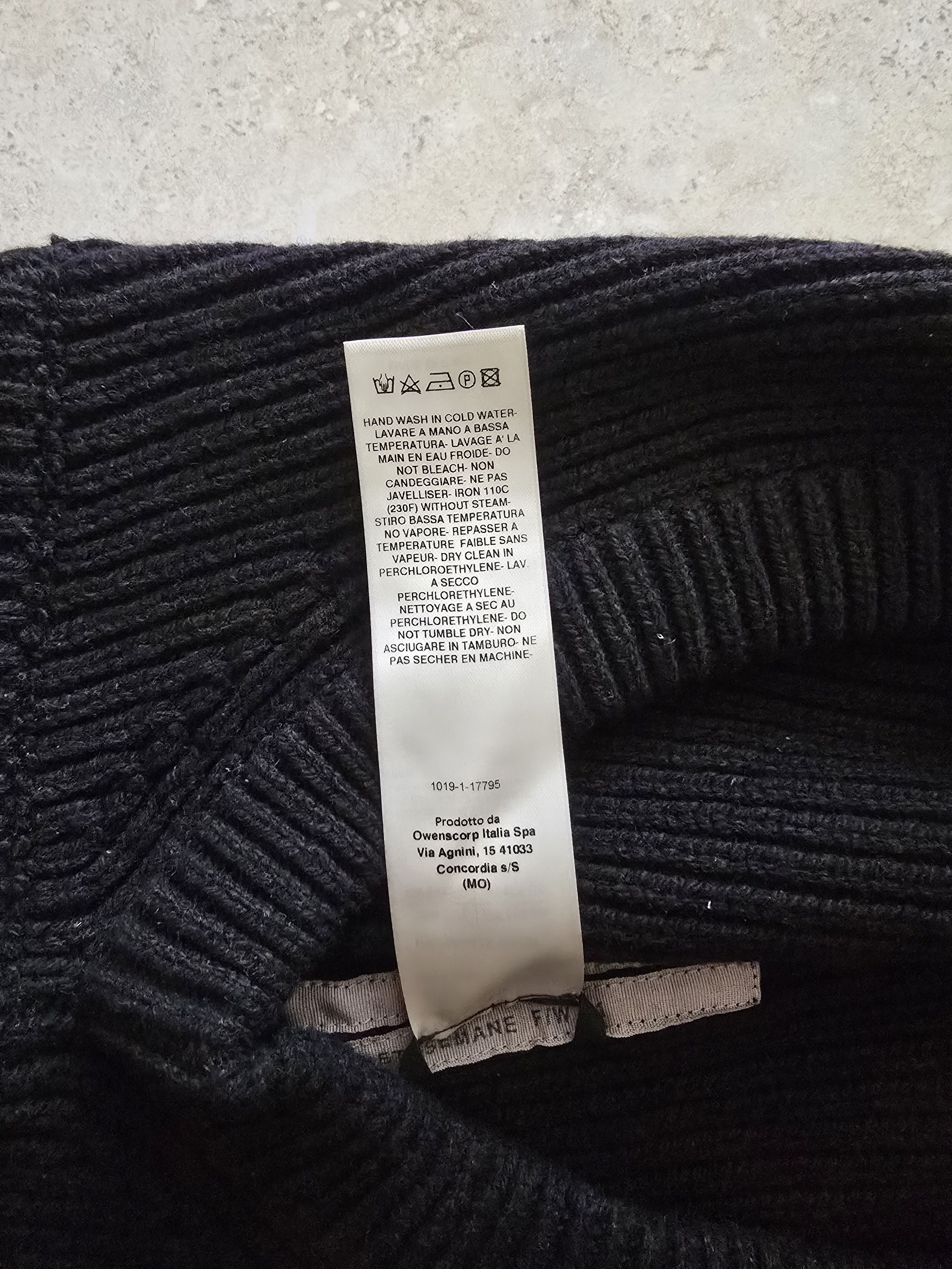 Rick Owens Rick Owens FW21 Gethsemane Cashmere Wool Hood Size ONE SIZE - 5 Thumbnail
