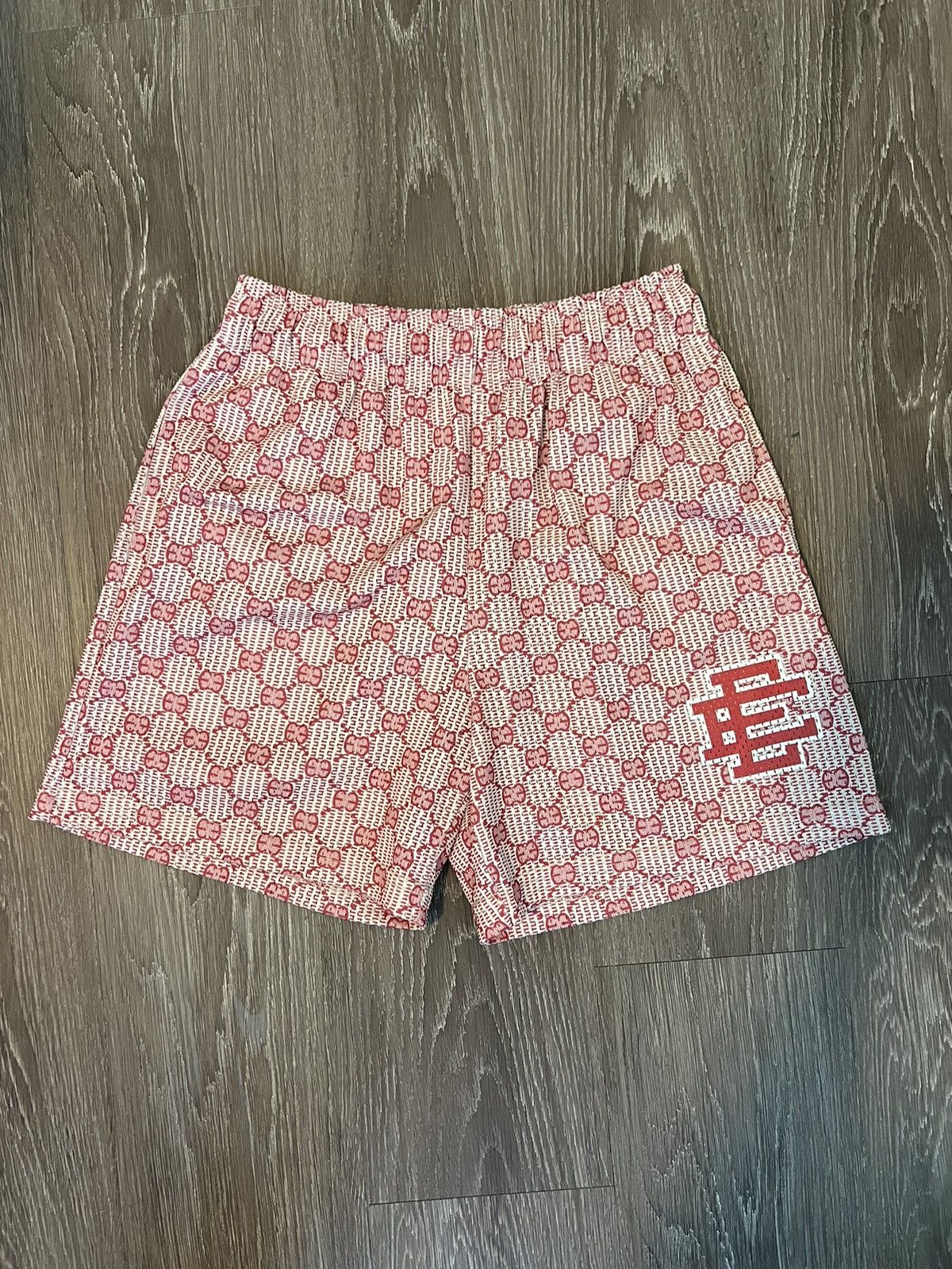 Eric Emanuel EE Basic Shorts Red Gucci Short Size high quality XL