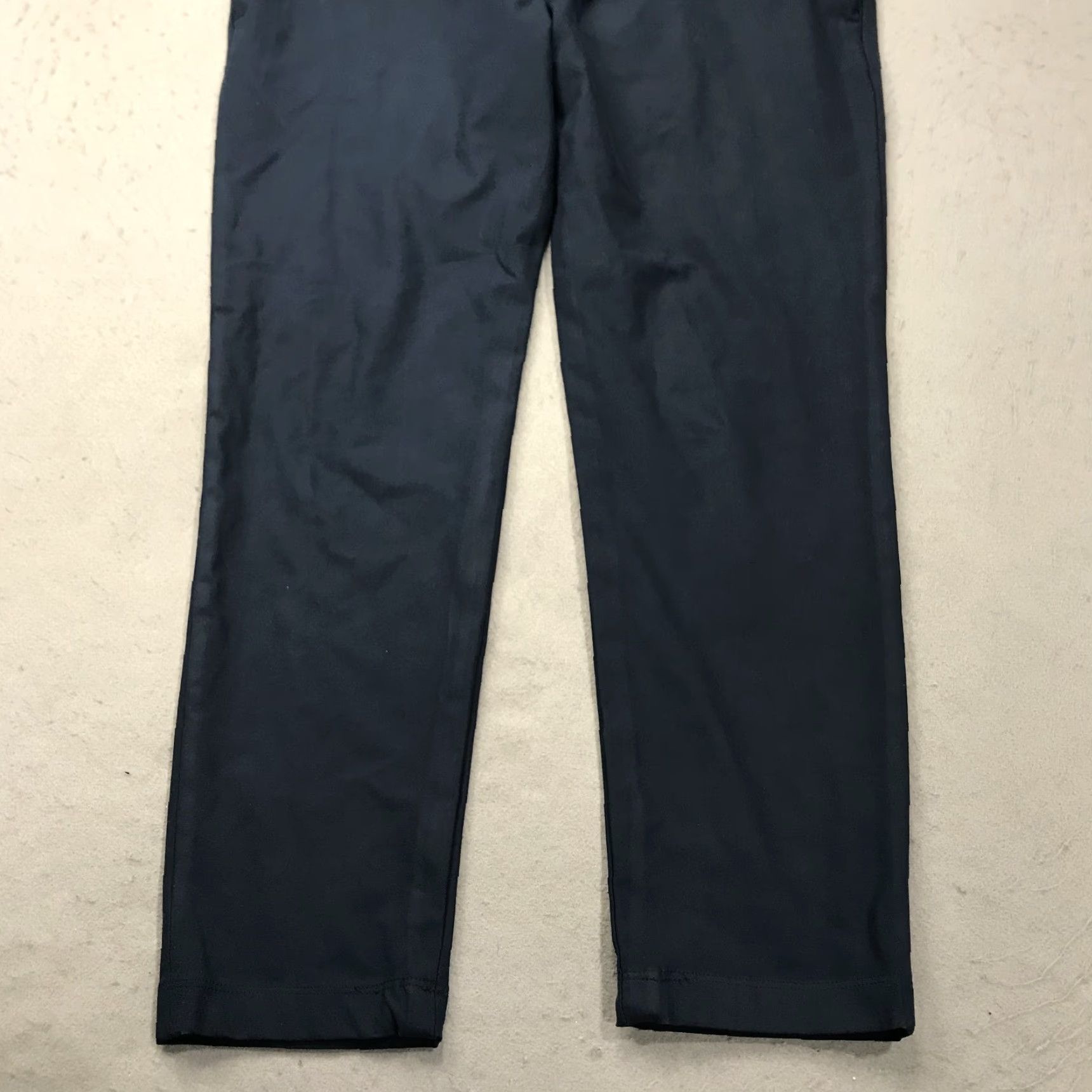 Lululemon Lululemon Pants Mens 35x27 Blue Commission Slim Fit Warpstreme Solid Casual Chino City Stretch 5-Pocket Mens Size US 35 - 3 Thumbnail
