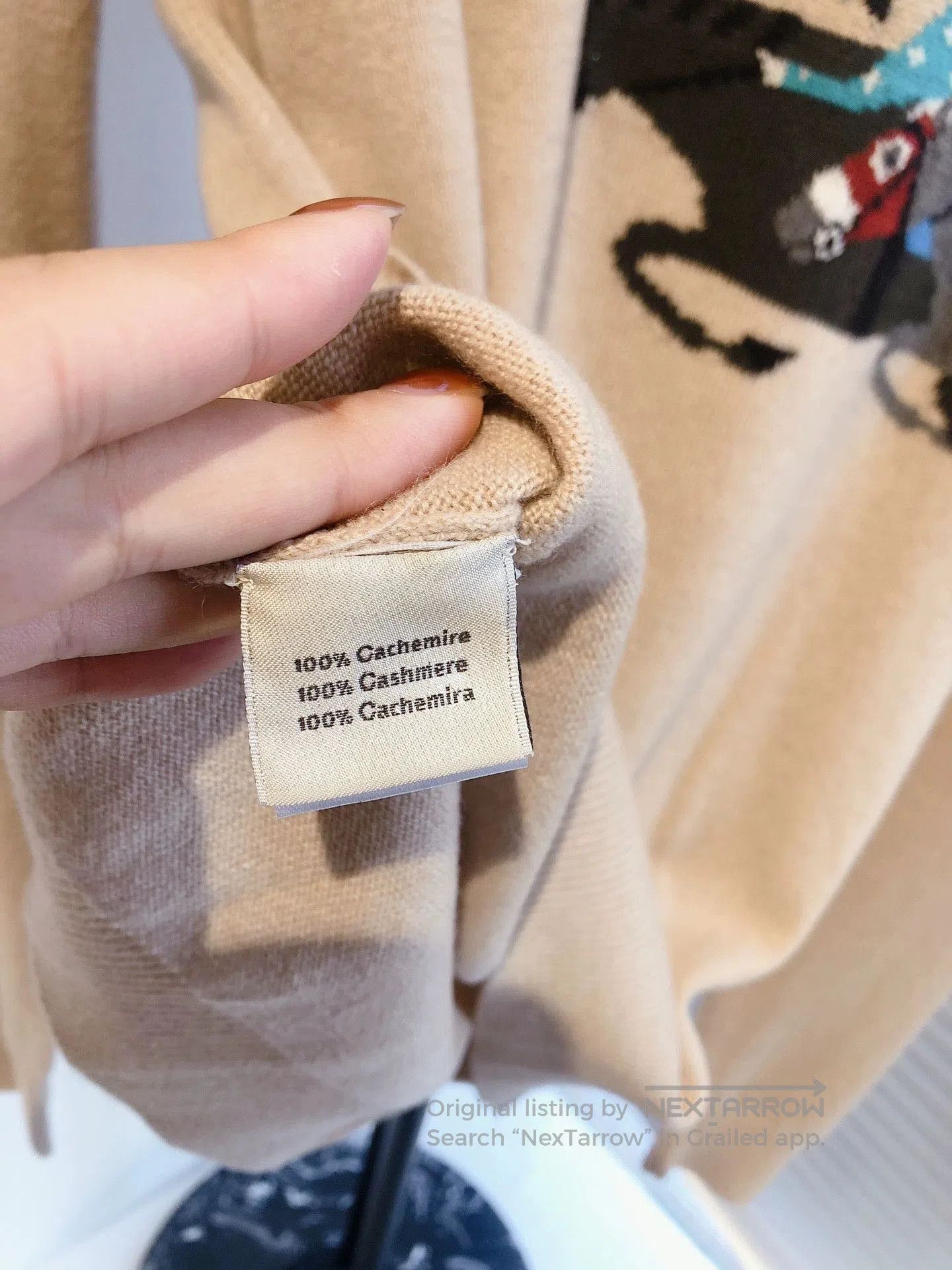 Hermes Hermes Camel Horse Embroidery Sweater. Size US S / EU 44-46 / 1 - 8 Thumbnail
