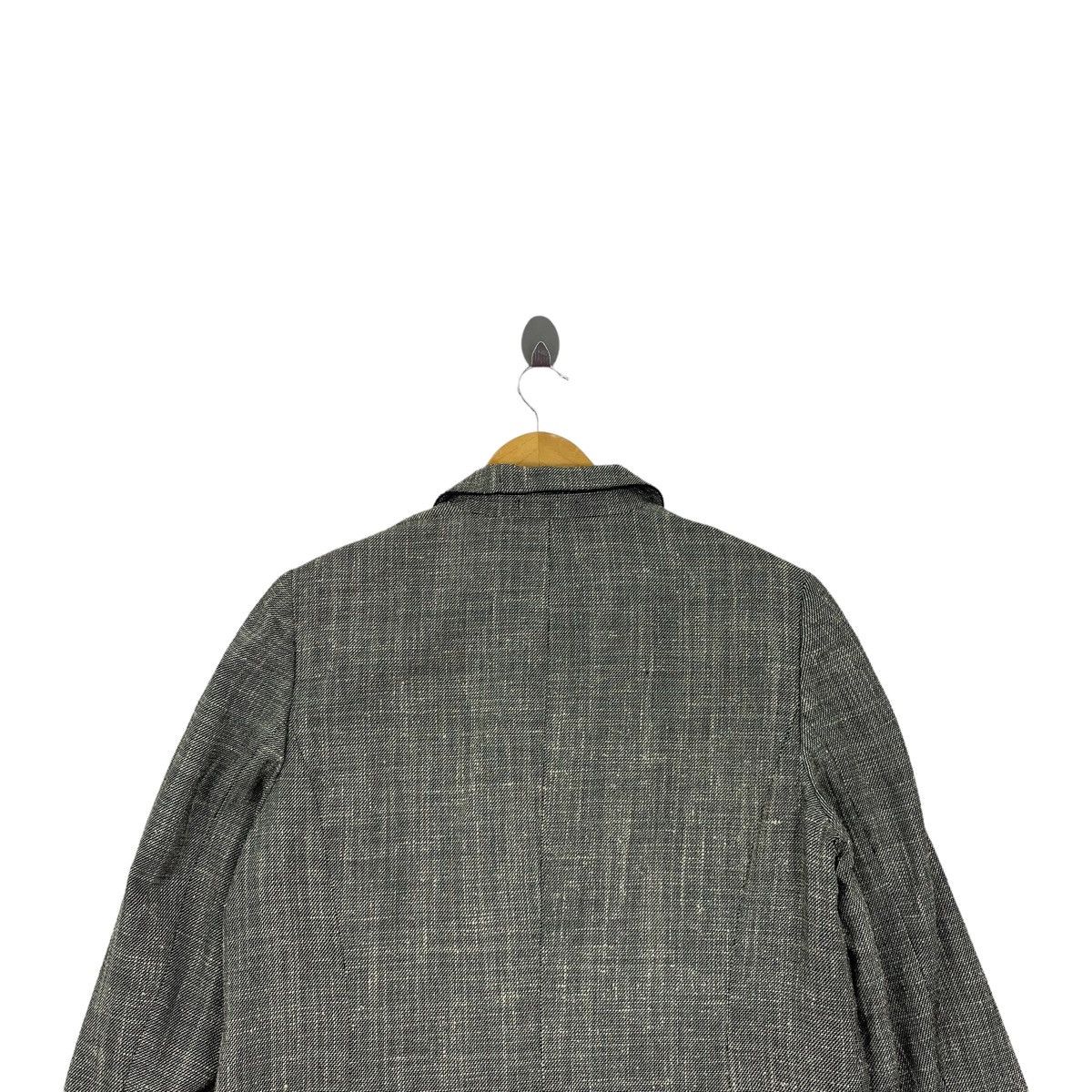 Burberry BURBERRY London Fashion Designer Linen Coat Blazer Jacketd Size M / US 6-8 / IT 42-44 - 4 Thumbnail