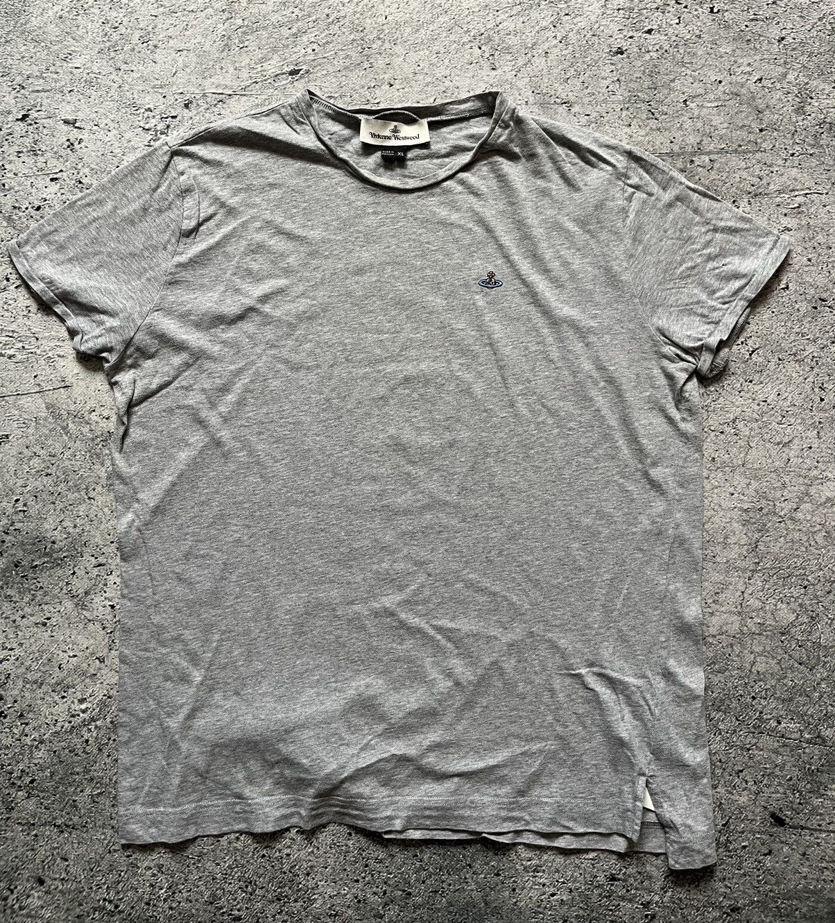 Vivienne Westwood 🔥Vintage Vivienne Westwood T Shirt Khaki Gray Size US XL / EU 56 / 4 - 1 Thumbnail