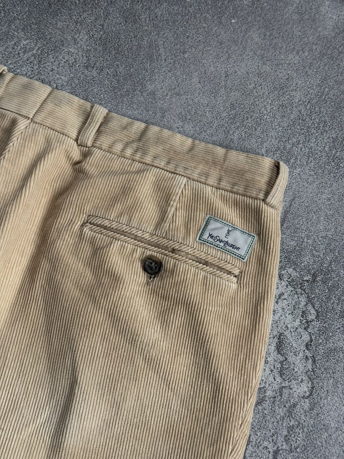 Yves Saint Laurent YvesSaintLaurent 80s 90s L/XL velvet corduroy pants trousers Size US 36 / EU 52 - 12 Thumbnail