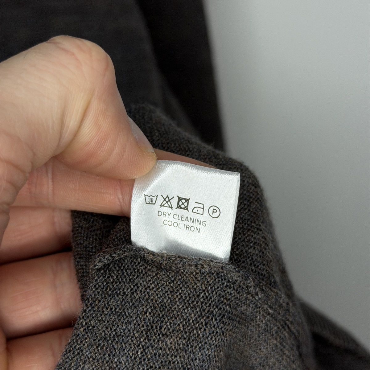Loro Piana Loro Piana Mens Sweater Jumper Wool L Grey Size US L / EU 52-54 / 3 - 9 Thumbnail