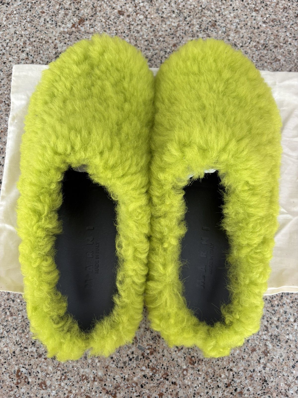 Marni Marni - Fussbet Sabot calf-hair slippers Size US 10 / IT 40 - 8 Thumbnail