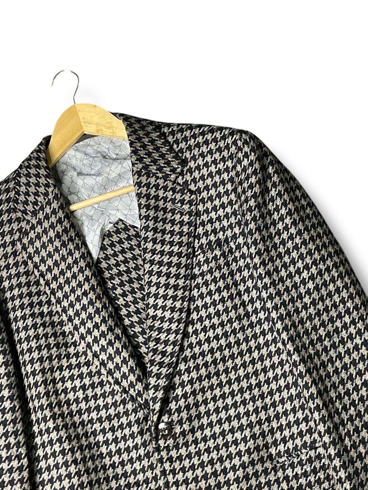 Japanese Brand × Vintage Toyohara Tokyo Brand Houndstooth Coat (63) Size US XS / EU 42 / 0 - 4 Thumbnail