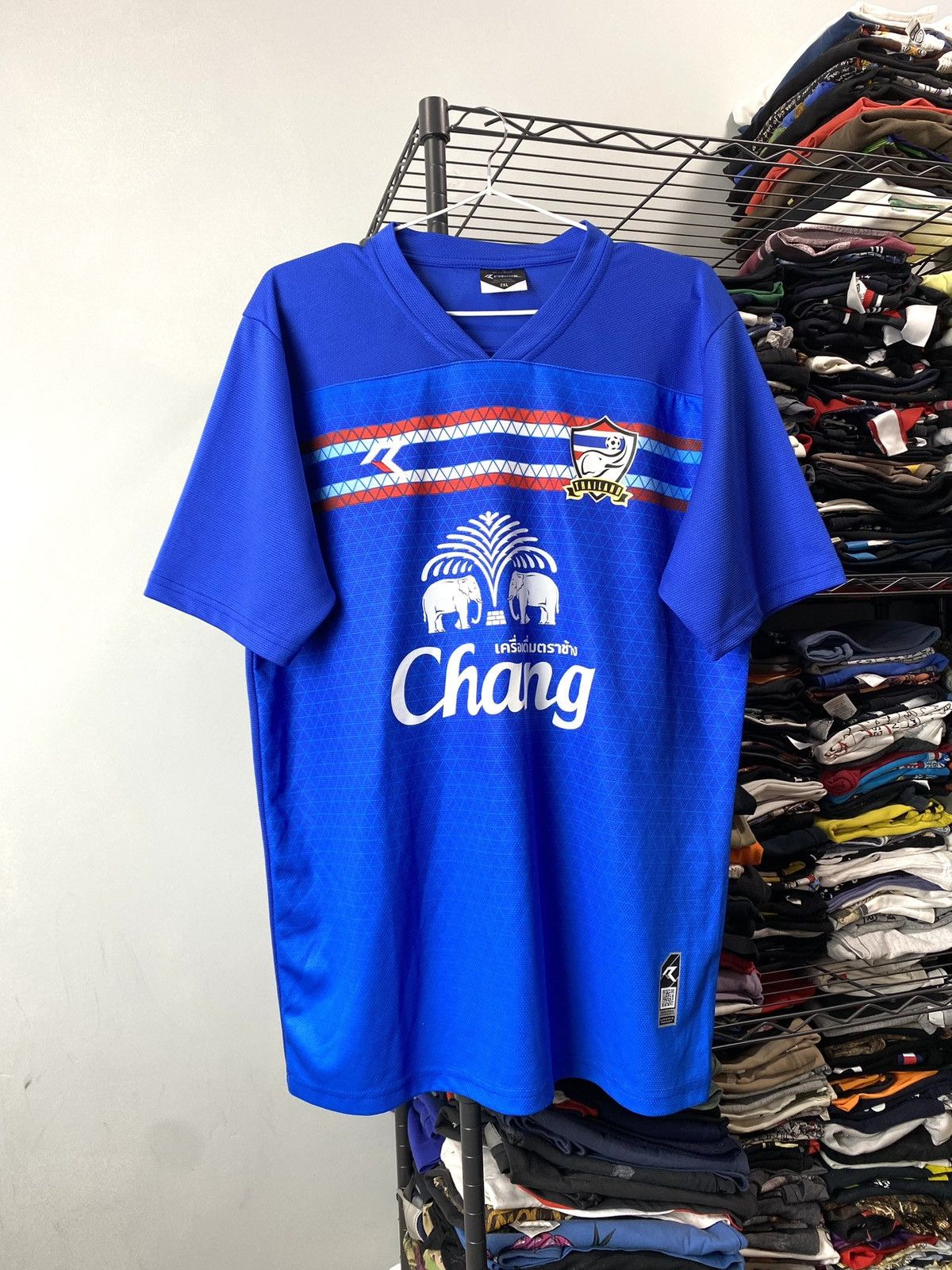 Vintage Real Thailand Soccer Football Jersey T Shirt Chang Size US XXL / EU 58 / 5 - 1 Thumbnail