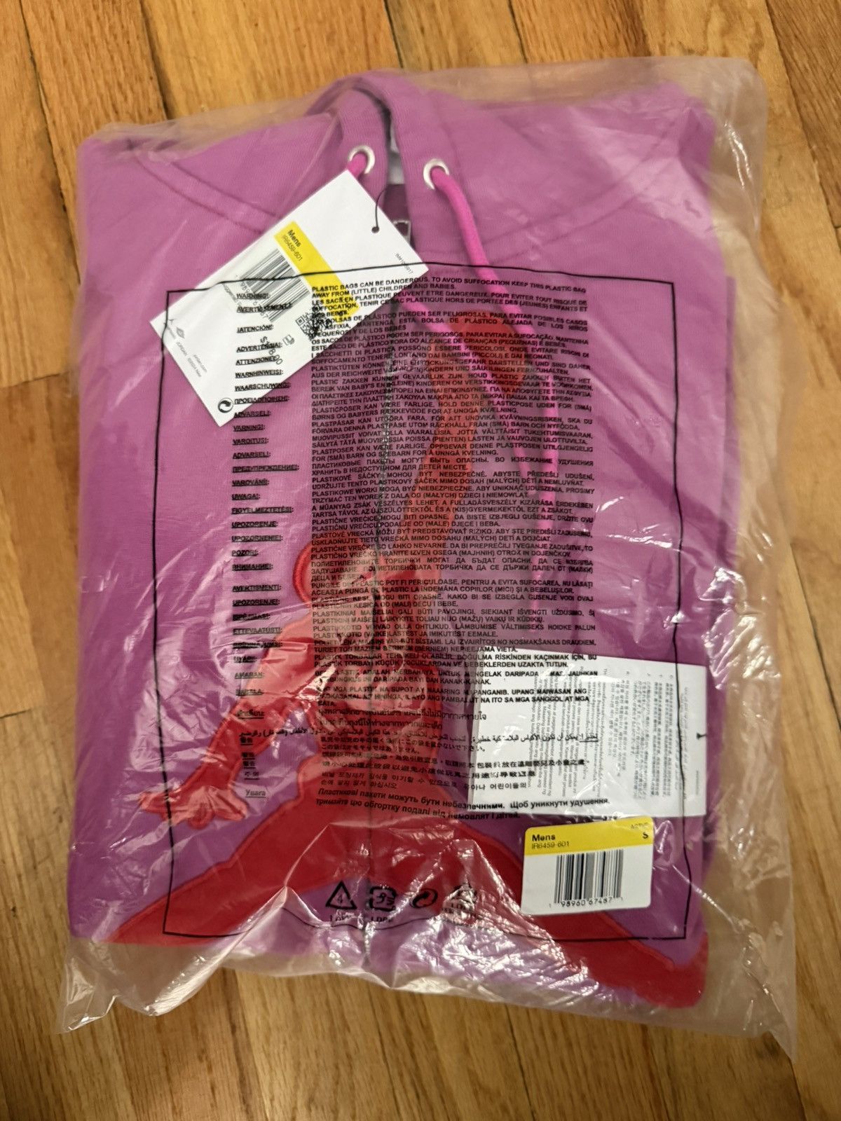 Supreme Supreme Jordan Zip Up Hooded Sweatshirt Pink Small | Grailed