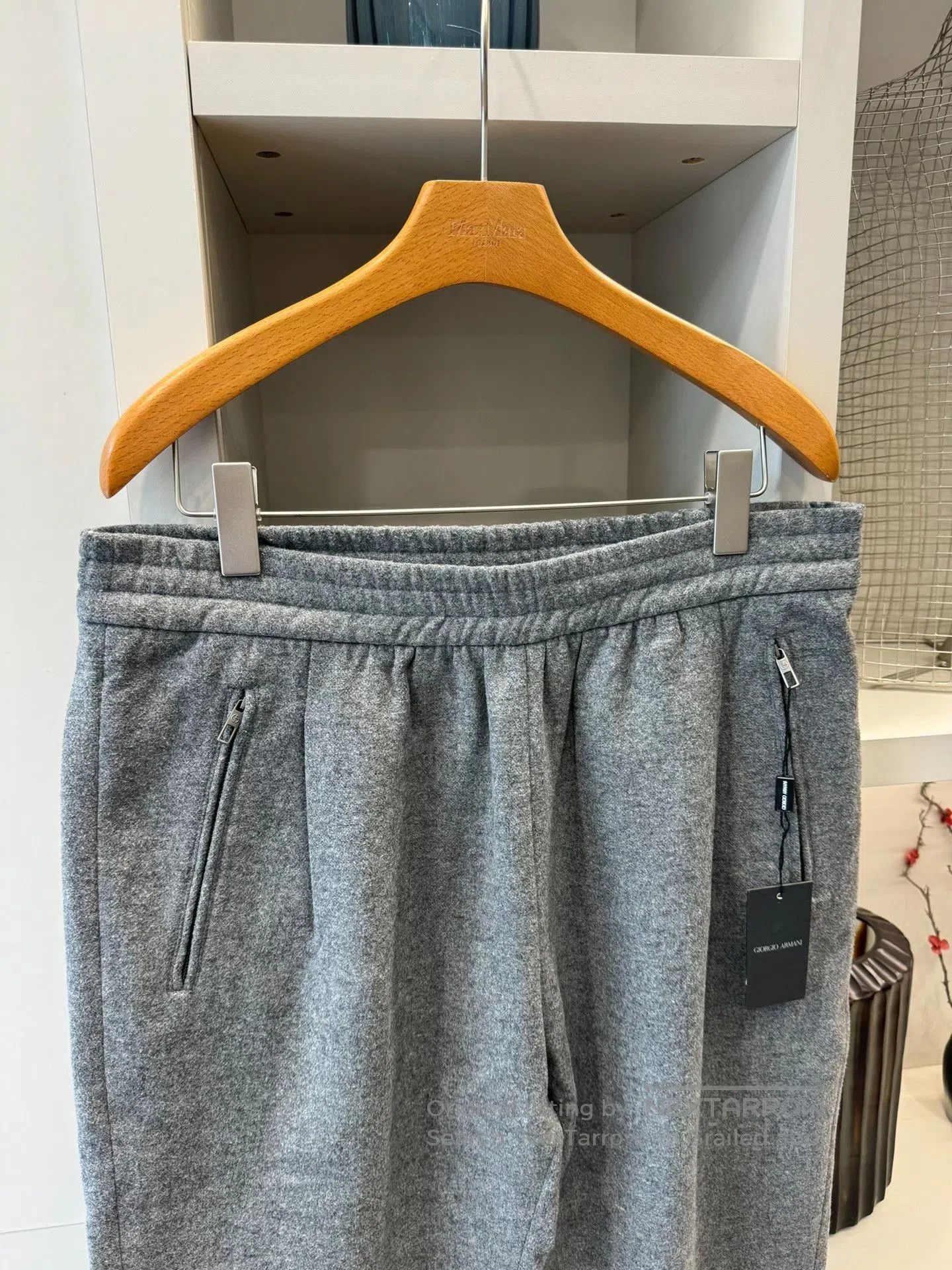 Giorgio Armani Giorgio Armani Thick Wool Sweatpants. Size US 32 / EU 48 - 3 Thumbnail