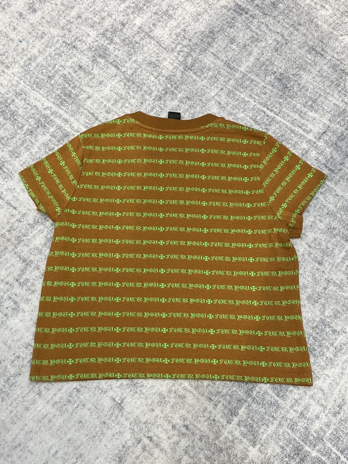 Chrome Hearts CHROME HEARTS Women's Teens From Mars T Shirt Brown/Green Size M / US 6-8 / IT 42-44 - 5 Thumbnail