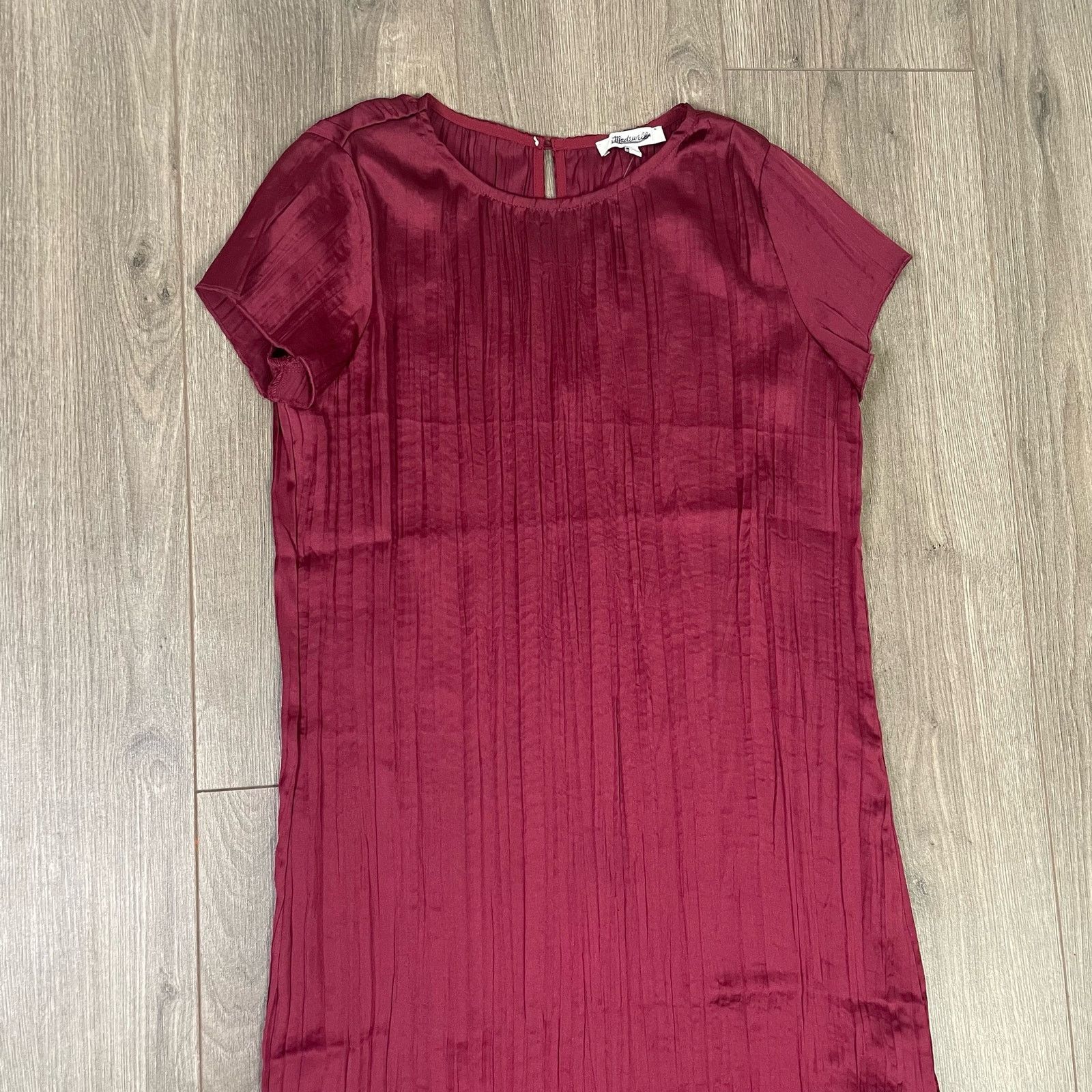 Madewell Madewell Kourtney Plisse Midi Slip Dress US Women's XS New Size XS / US 0-2 / IT 36-38 - 3 Thumbnail