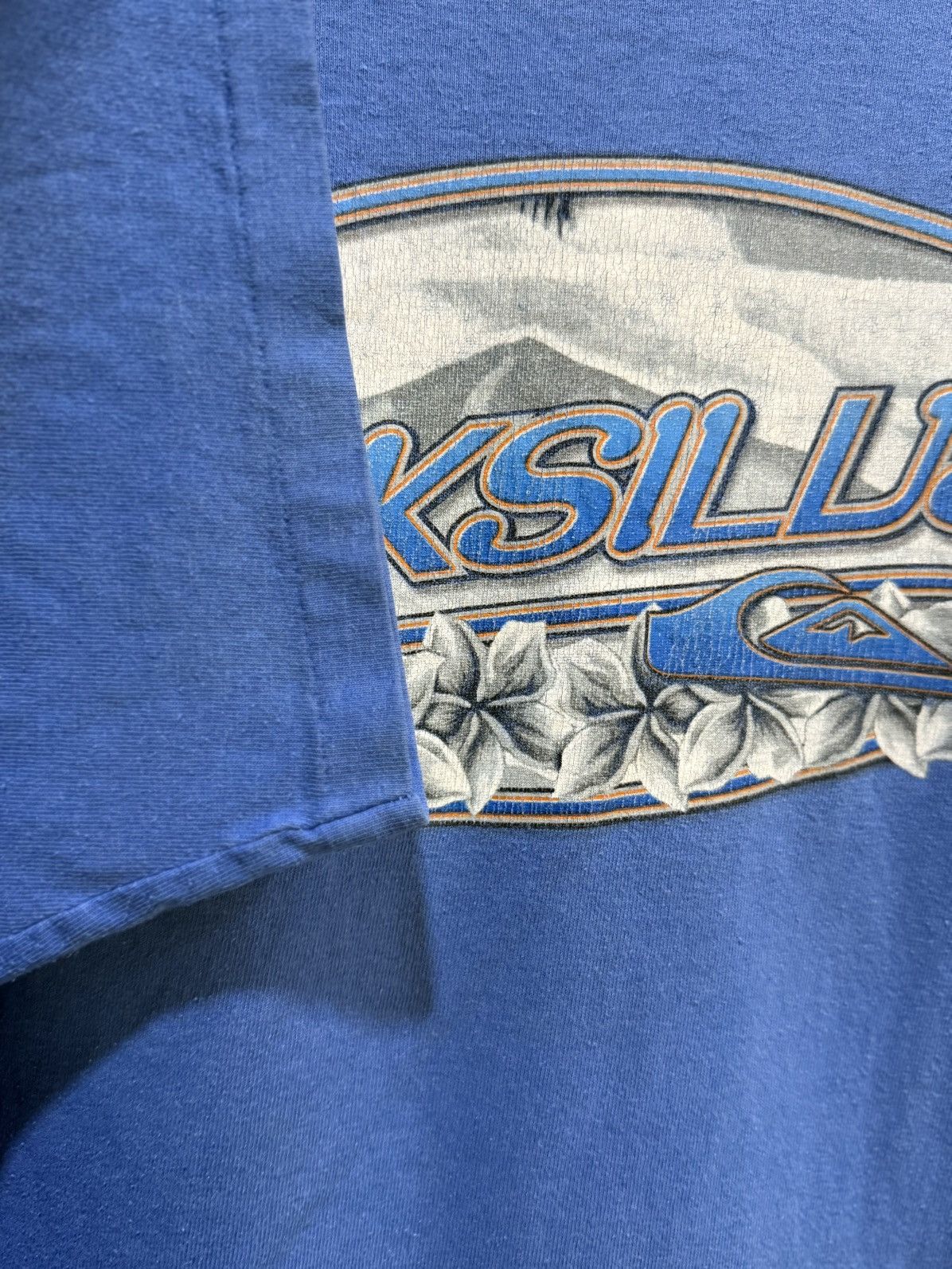 Quiksilver Vintage 90s Quiksilver Boardriding Company Surf Faded Tee Size US L / EU 52-54 / 3 - 5 Thumbnail