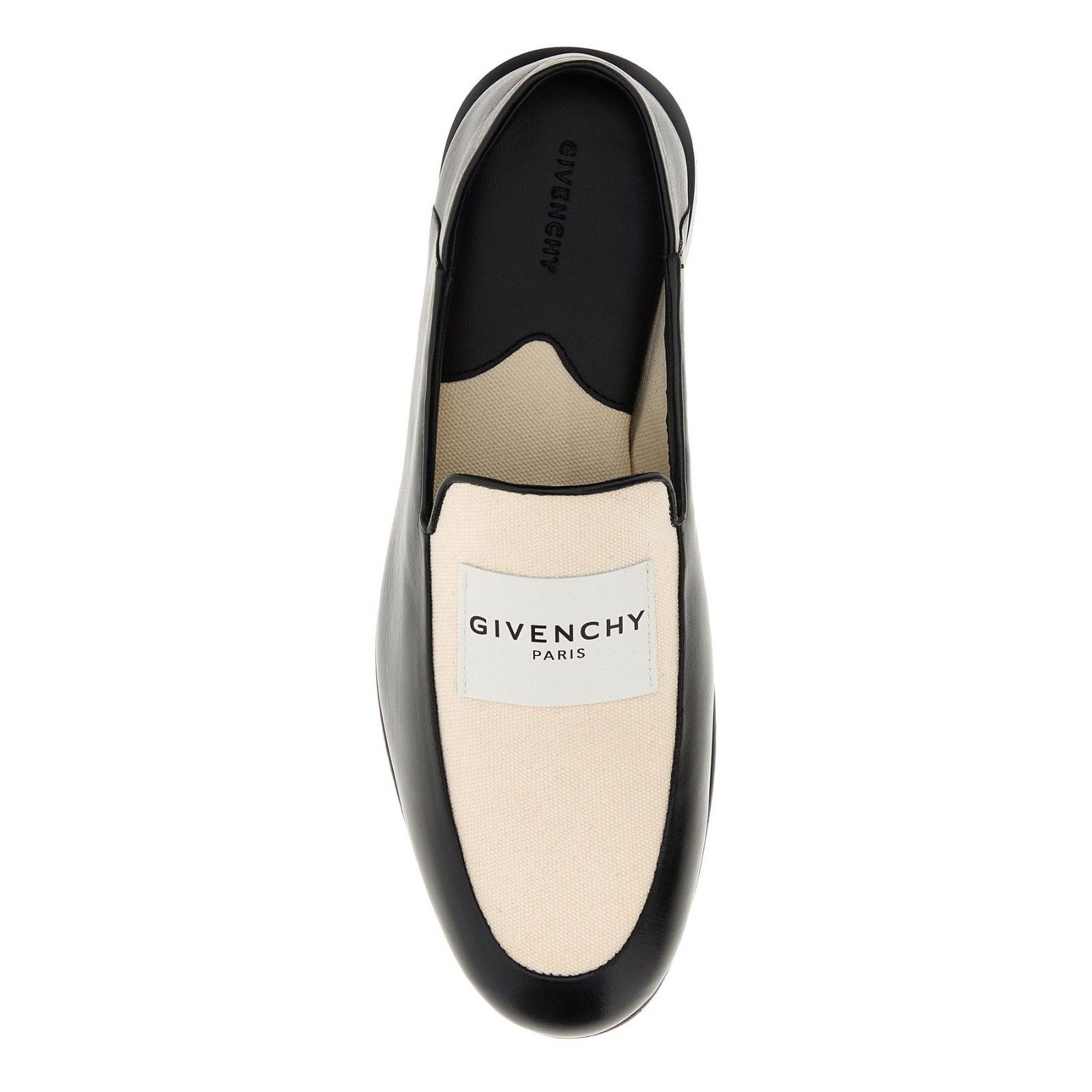 Givenchy GIVENCHY Label Two Tone Black White Leather Loafers New & Au Size US 10 / IT 40 - 4 Thumbnail