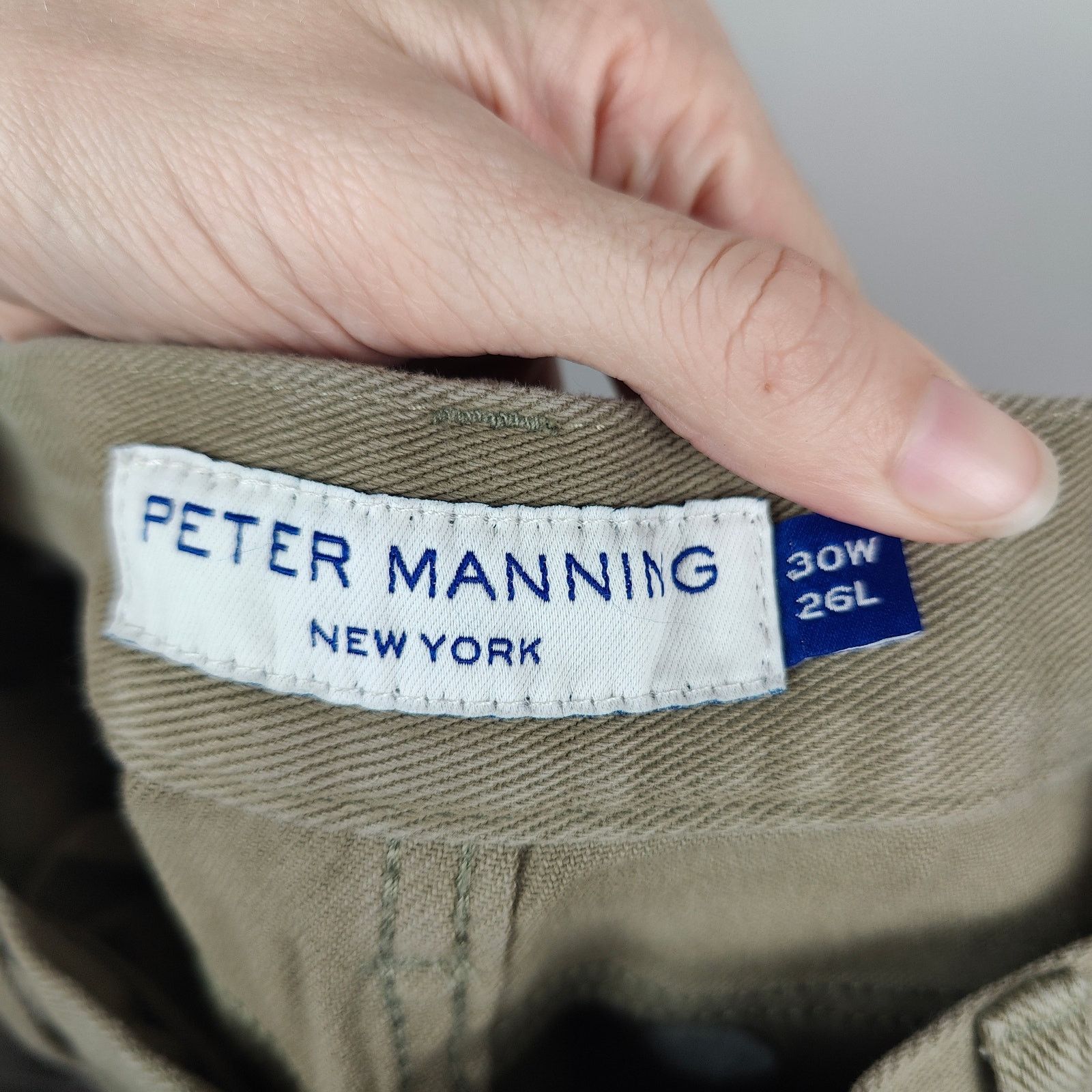 Lululemon Peter Manning Travel Jeans Pants Mens 30x26 Khaki Tan Size US 30 / EU 46 - 9 Thumbnail