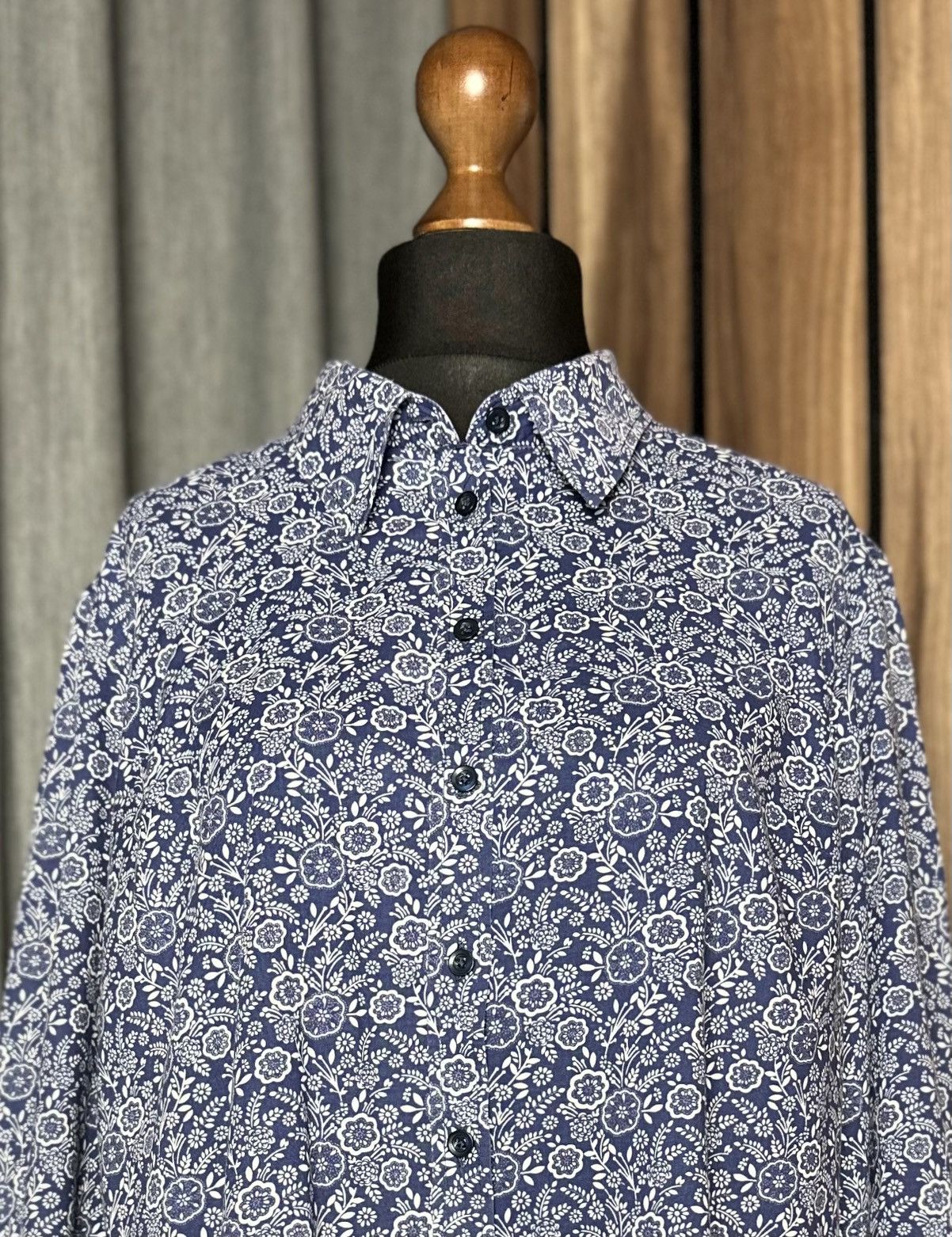 Other Ulla Popken Print Shirt Blouse Long Sleeve Size US 12/14 Size XL / US 12-14 / IT 48-50 - 4 Thumbnail