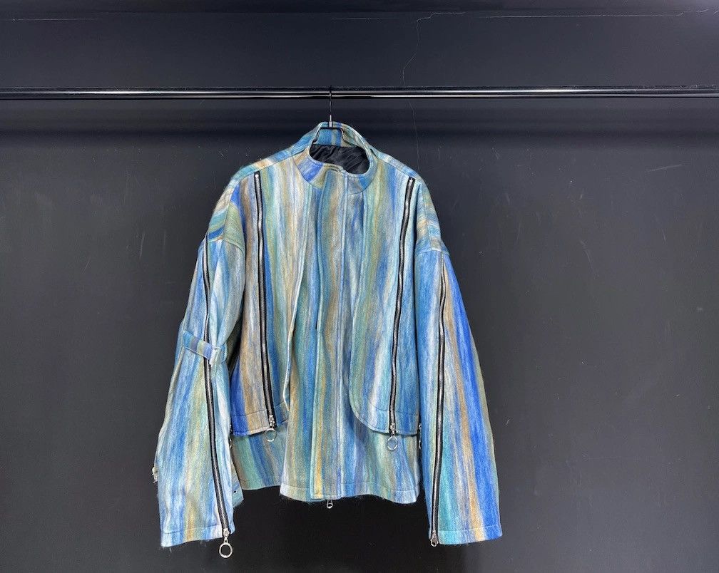Other Wavy Color-Blocked Oversized Jacket Size US M / EU 48-50 / 2 - 2 Thumbnail