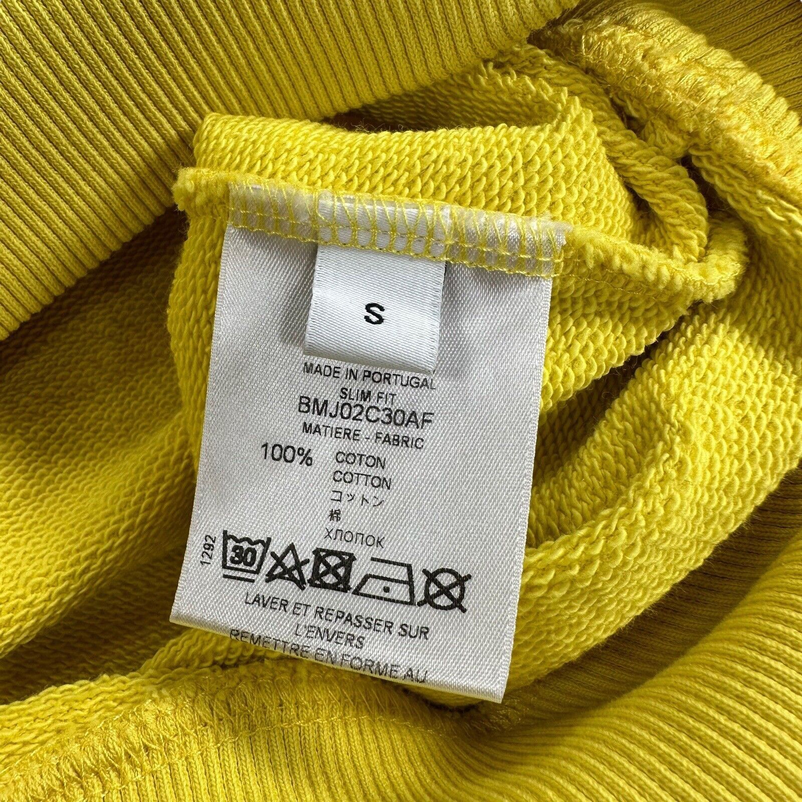 Givenchy Givenchy Size S Sweatshirt Oversized Yellow Logo Eagle Snake Size US S / EU 44-46 / 1 - 4 Thumbnail
