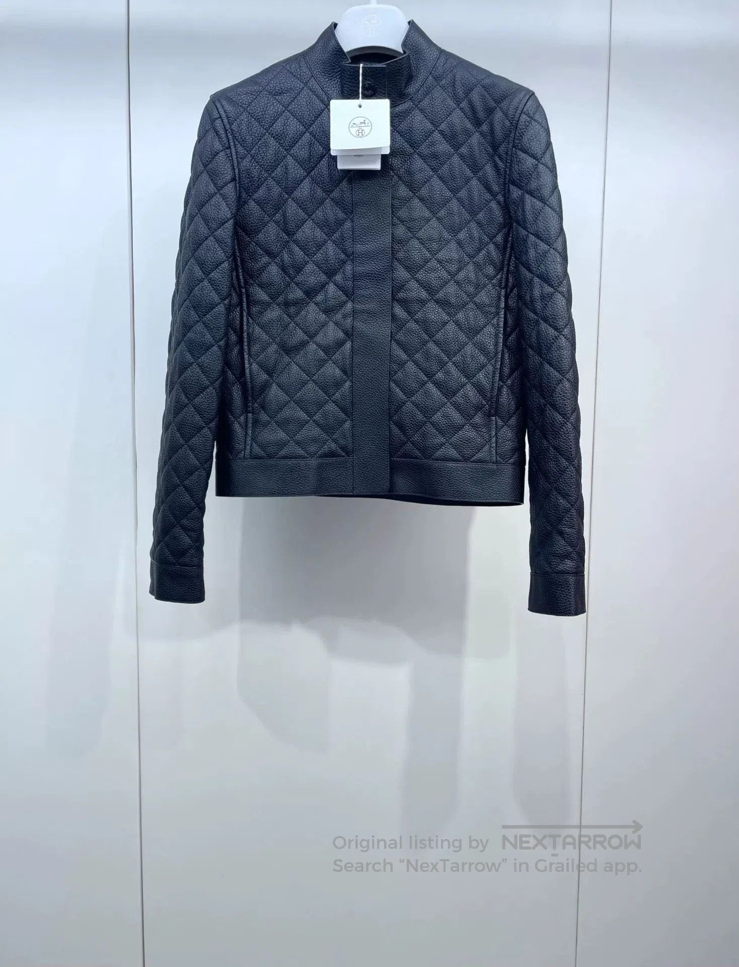 Hermes hermes quilted leather jacket size 34. Size US XS / EU 42 / 0 - 1 Thumbnail