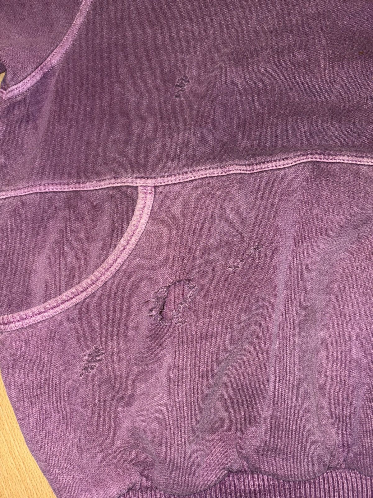 Vintage Vintage Pink Stone Wash After Hood Distressed Hoodie Grail Size US XL / EU 56 / 4 - 4 Thumbnail
