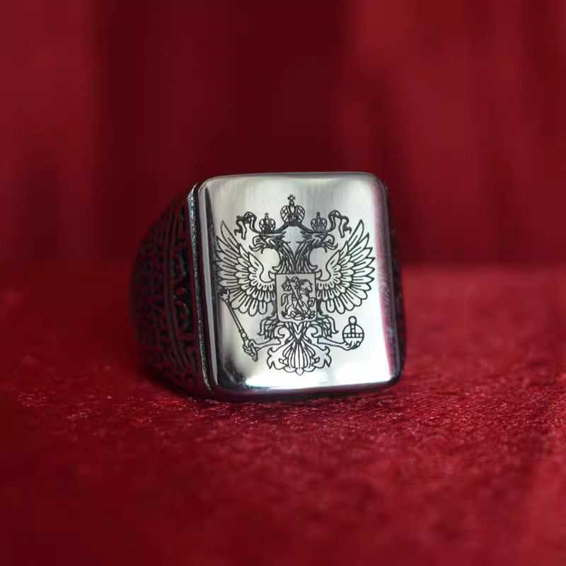 Jewelry Eagle Vintage Jewelry Rings Chrome Ring (Size 7-13) Size ONE SIZE - 1 Thumbnail