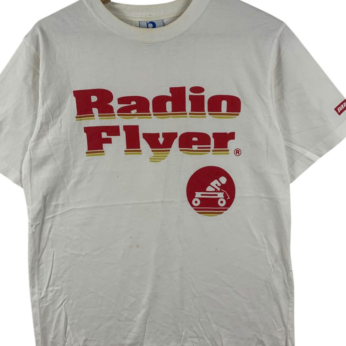 Vintage Vintage RADIO FLYER WAGON Red Toy Scooter Tee Shirt Top Size US M / EU 48-50 / 2 - 3 Thumbnail