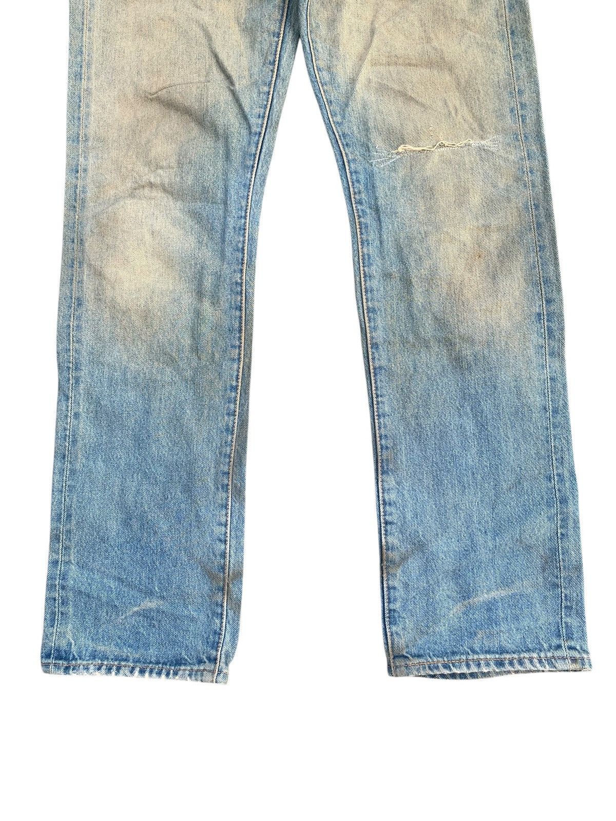 Levi's LEVI'S 511 SELVEDGE FADED & RUSTY DISTRESSED DENIM Size US 33 - 7 Thumbnail