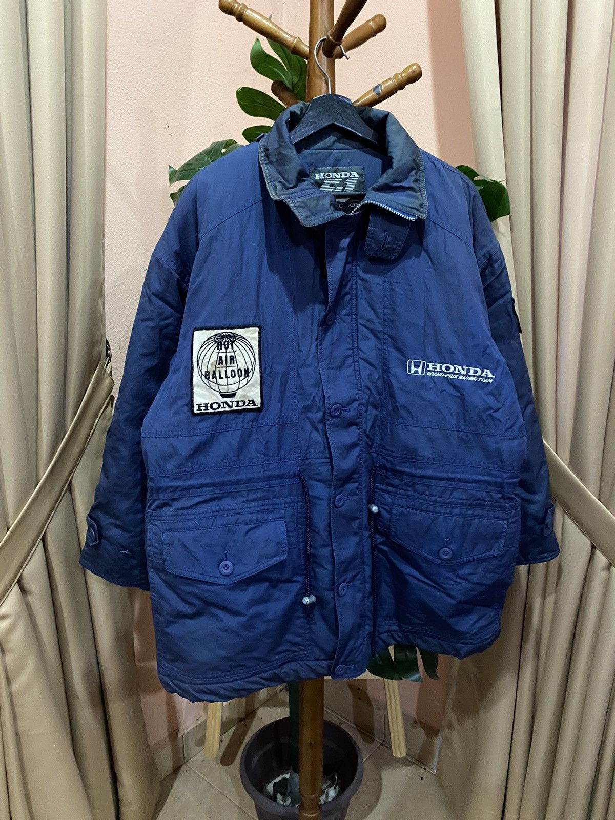 Honda VINTAGE HONDA WINDBREAKER JACKET Size US L / EU 52-54 / 3 - 5 Thumbnail