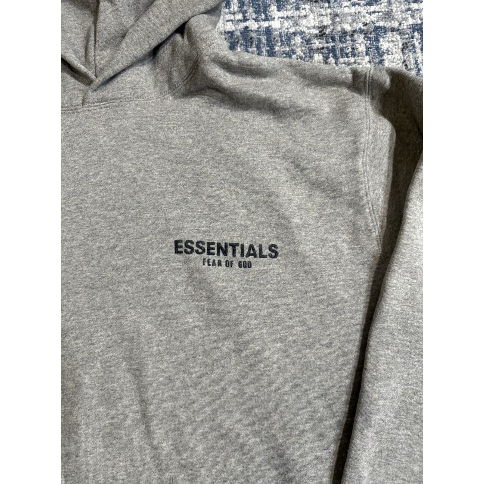 Essentials VINTAGE Fear Of God Essentials Hoodie FW22 Dark Oatmeal L Gray Logo Pullover Hooded Oversized Regular Men NWT Size US L / EU 52-54 / 3 - 5 Thumbnail