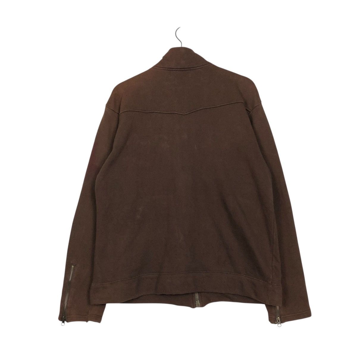 Japanese Brand 🔥VINTAGE BIKER JACKET ASYMETRICAL ZIPPER QUASH ISSEY MIYAKE Size US L / EU 52-54 / 3 - 10 Thumbnail