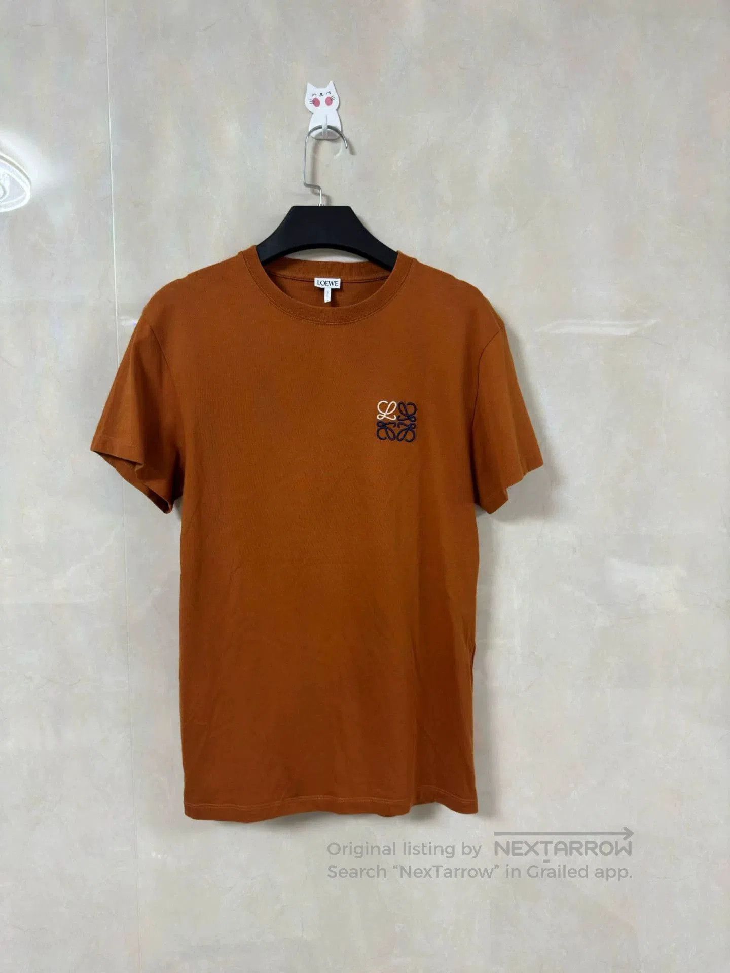 Loewe Loewe Embroidered Logo Short Sleeve Tee. Size US XXS / EU 40 - 1 Thumbnail