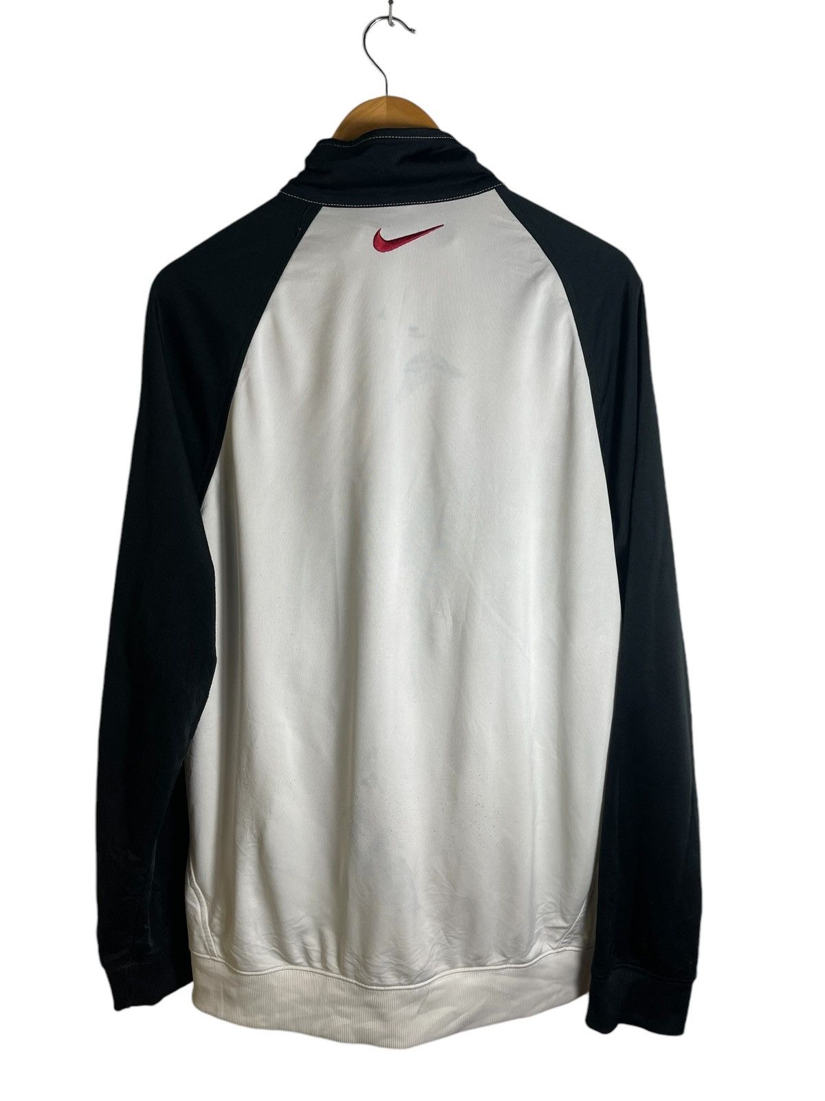 Nike × Vintage Vintage Nike swoosh Air force track top Size US L / EU 52-54 / 3 - 2 Thumbnail