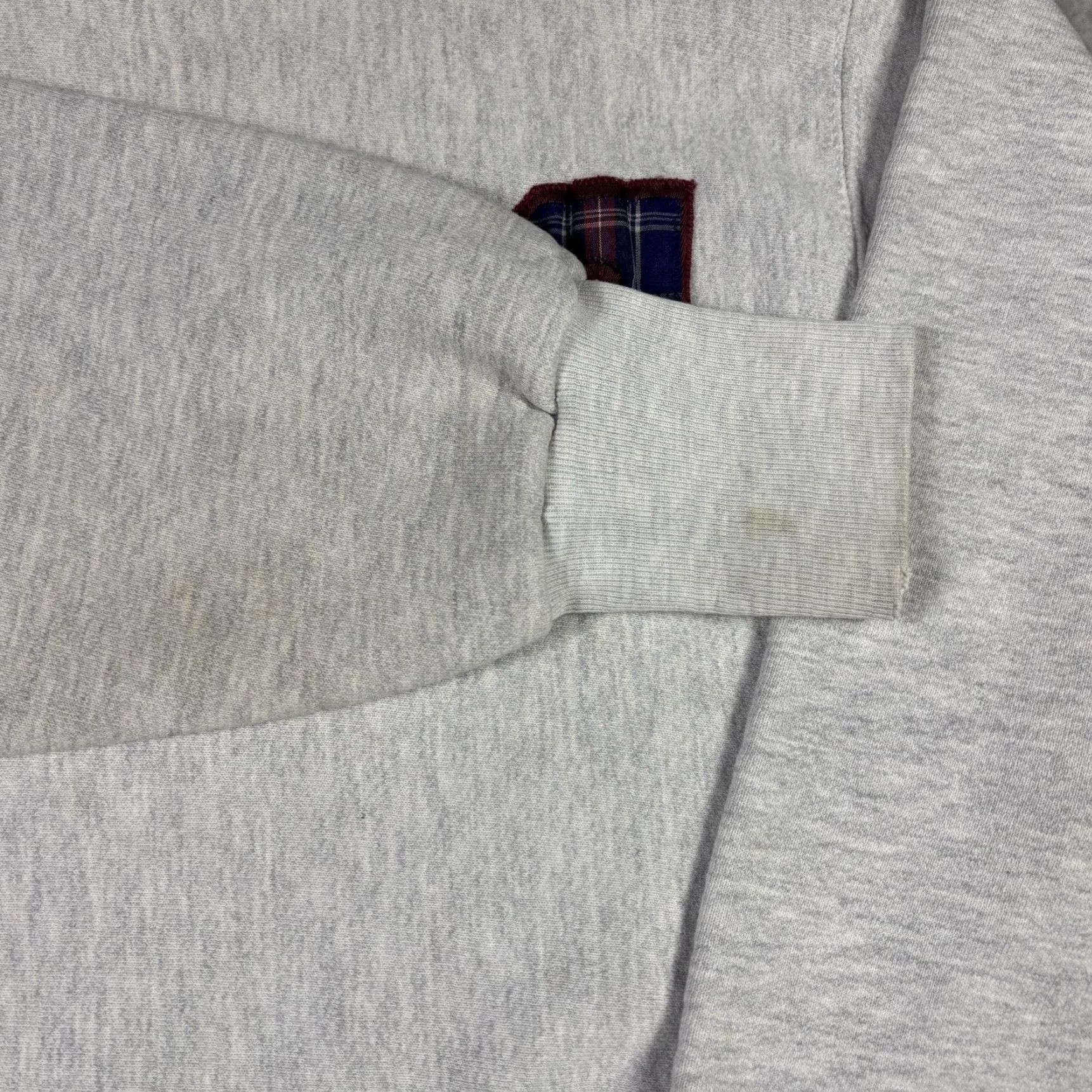 Vintage VINTAGE Gettysburg College Gray Sweatshirt Pullover Embroidered XL Men 90s Card 100% Cotton Fleece Slim Distressed Embroidered Logo Pullover Size US XL / EU 56 / 4 - 7 Thumbnail