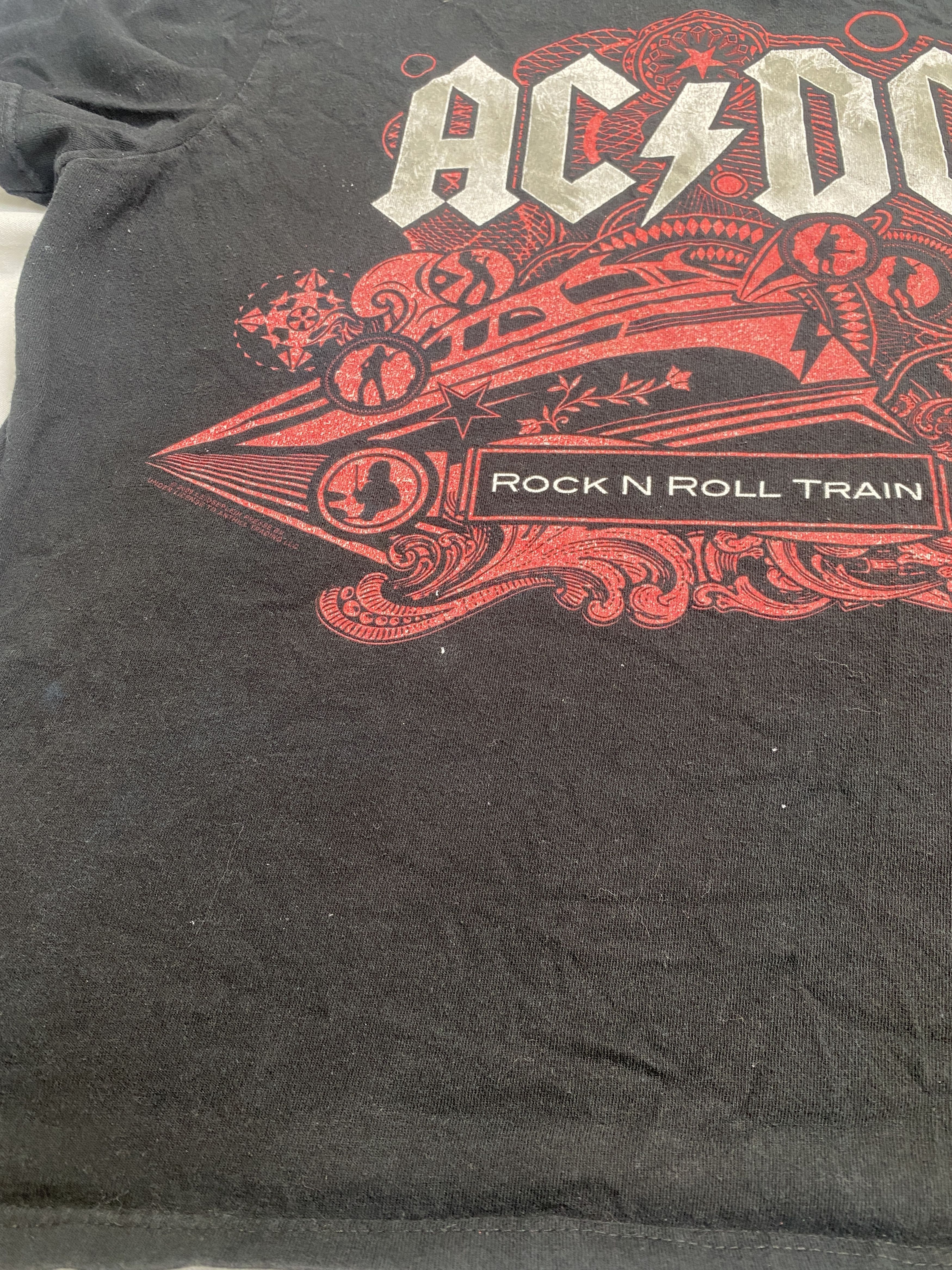 AC/DC ACDC t-shirt tee printed 2008/2009 rock band opium Size US XL / EU 56 / 4 - 7 Thumbnail