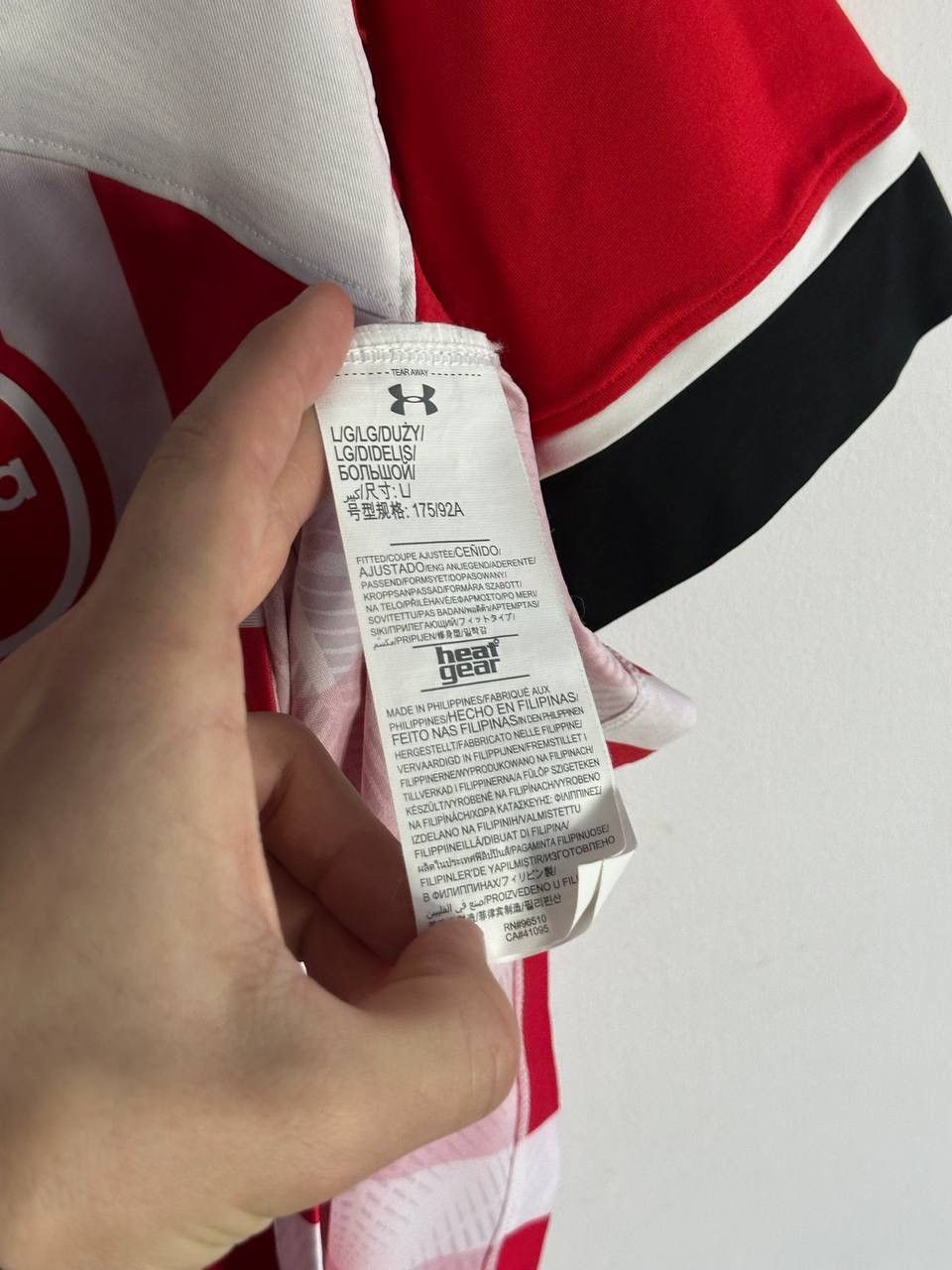 Under Armour Under Armour Southampton FC Home Soccer Jersey 2016/17 🇬🇧 Size US L / EU 52-54 / 3 - 5 Thumbnail