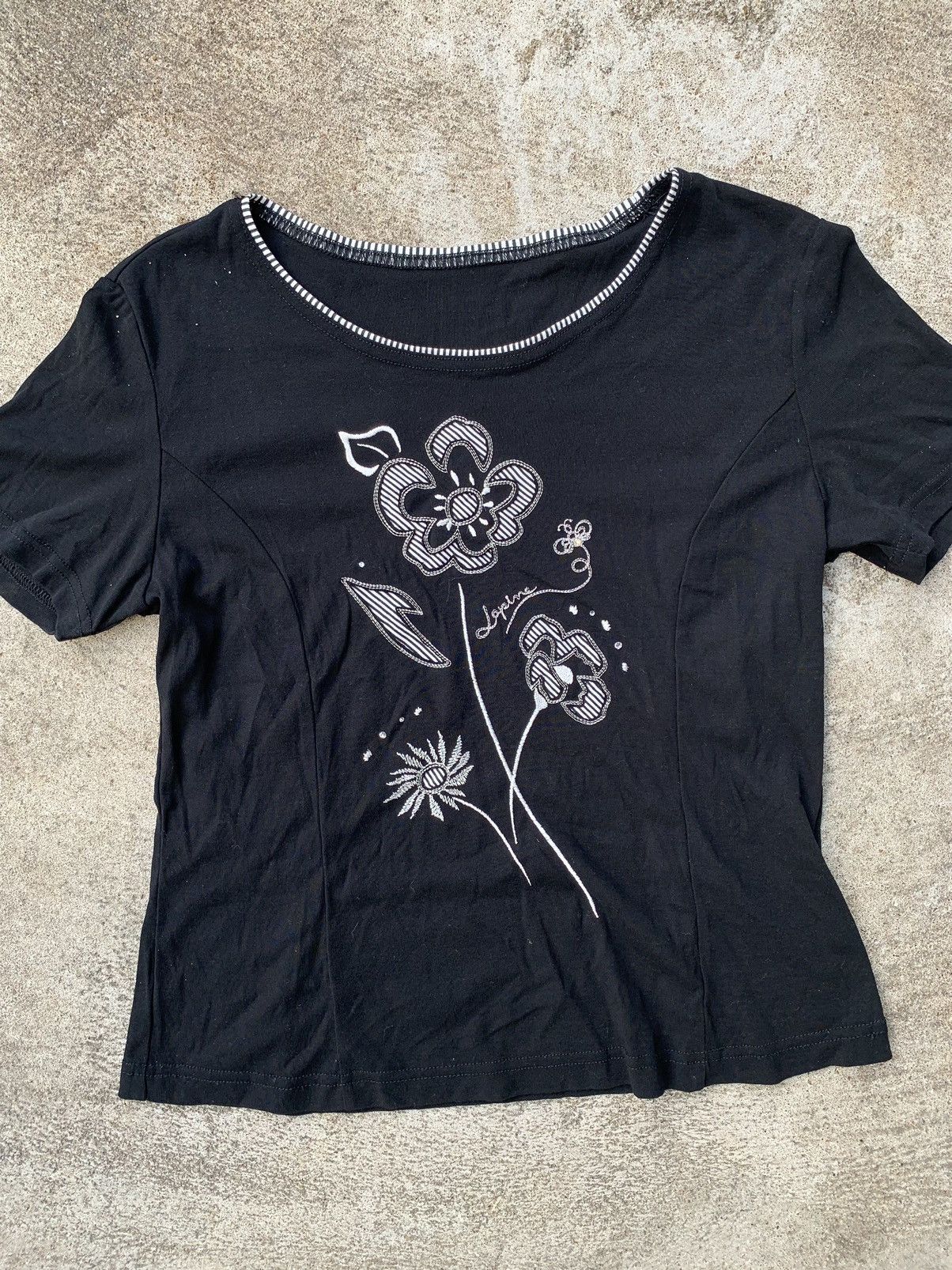 Beauty Beast × Hysteric Glamour × If Six Was Nine 🌼FLOWER LAPINE BLANCHE TEE SHIRT🌼 Size M / US 6-8 / IT 42-44 - 2 Thumbnail