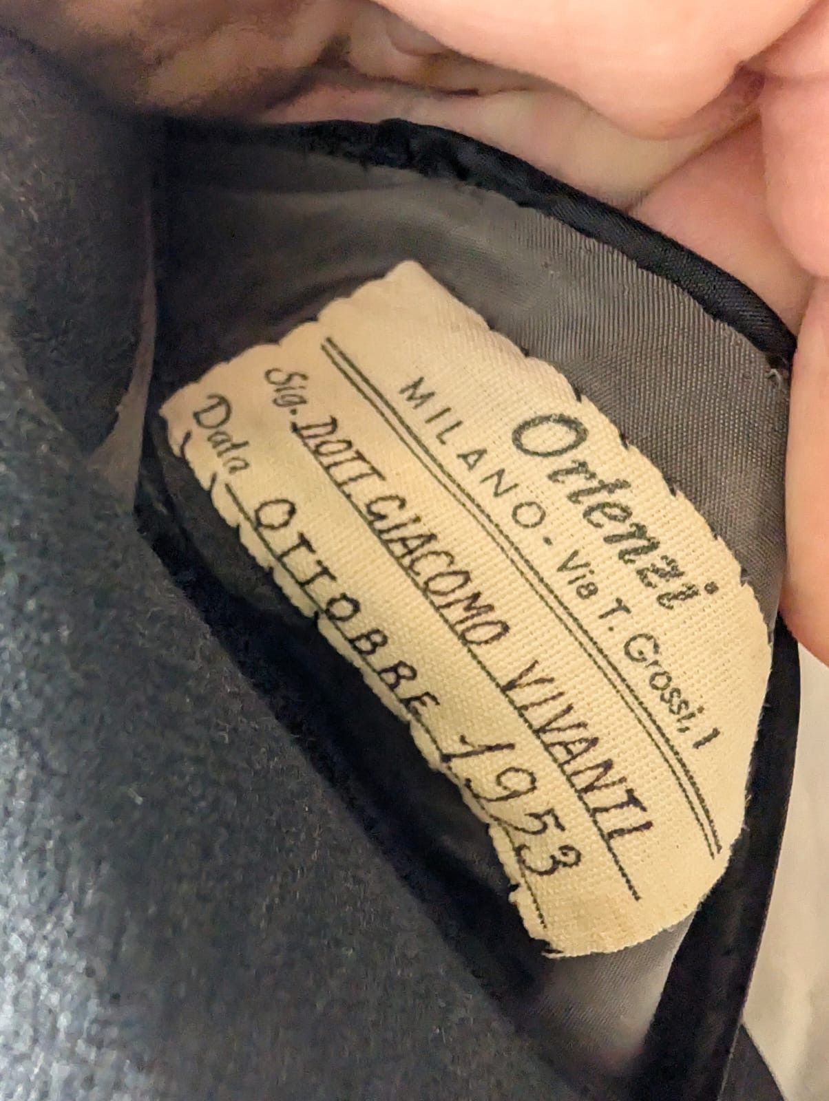 Vintage E.Ortenzi milano vintage bespoke doppiopetto size 54 Size US L / EU 52-54 / 3 - 8 Thumbnail