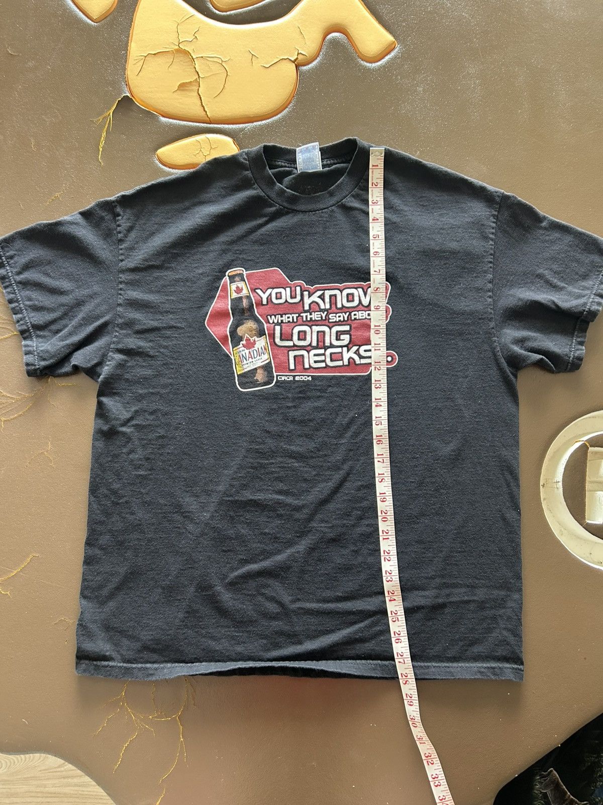 Budweiser Vintage Funny Beer Tee Satire Black Party Size US XL / EU 56 / 4 - 8 Thumbnail