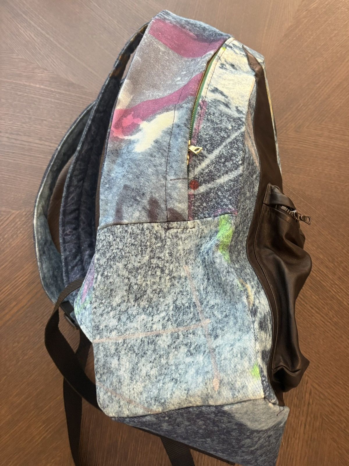 Asspizza Leather pumpkin face Asspizza 2025 backpack Size ONE SIZE - 3 Thumbnail