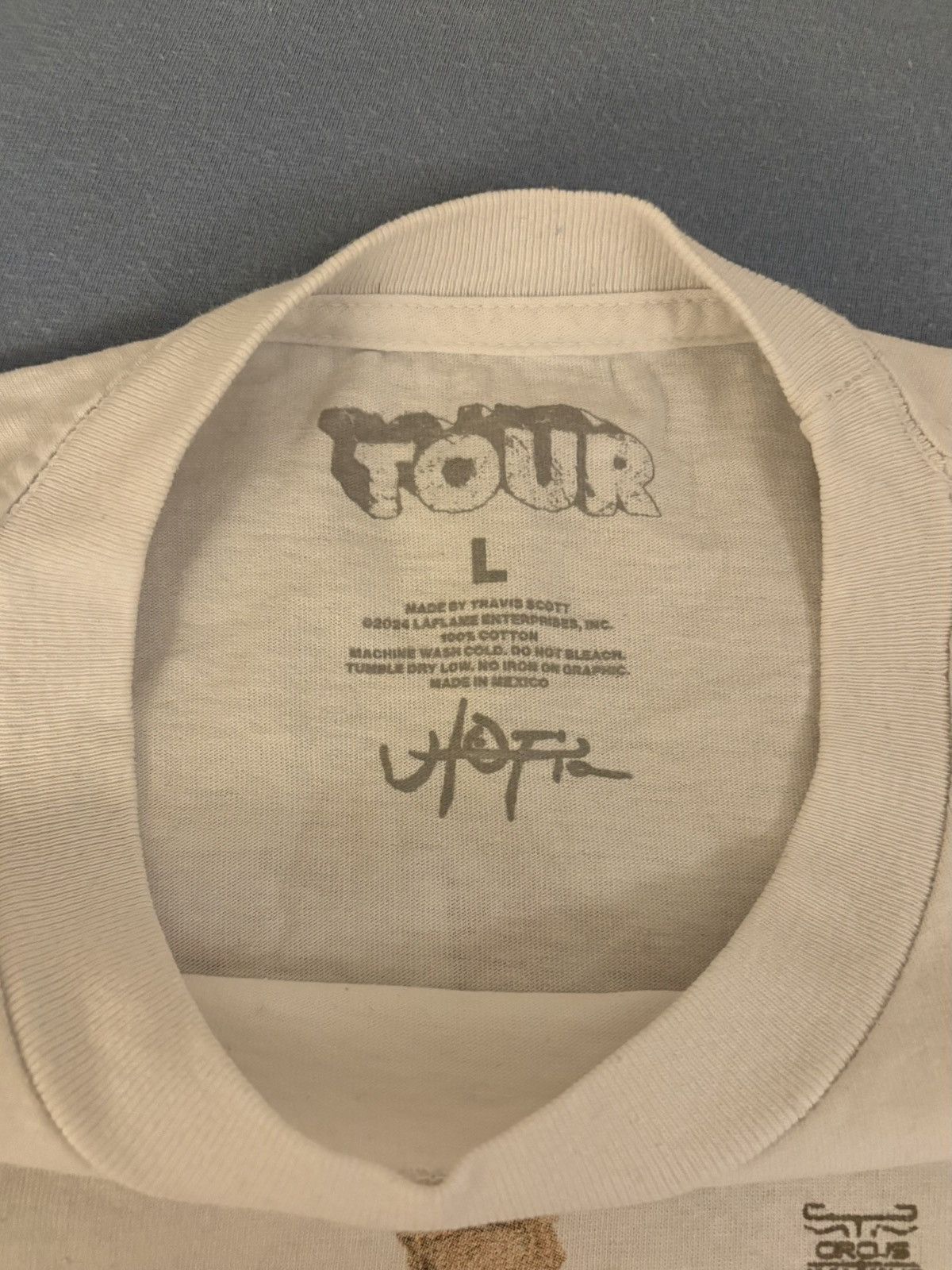 Travis Scott Travis Scoot UTOPIA I CAN SEE THE FUTURE Size US L / EU 52-54 / 3 - 4 Thumbnail