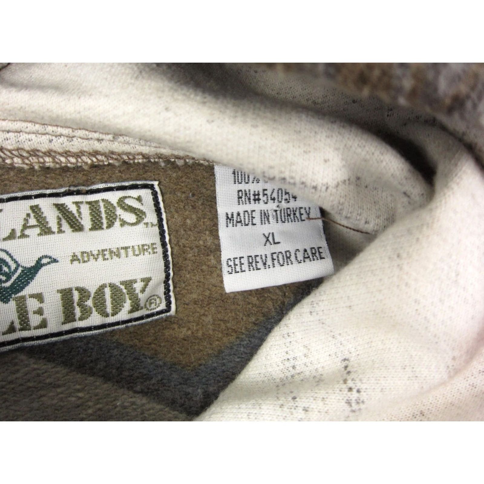 Vintage VINTAGE Bugle Boy Hoodie Teens XL Green 90s 80s Cardigan Logo Lightweight Flannel Shirt Mens Womens Boys Girls Size US XL / EU 56 / 4 - 5 Thumbnail