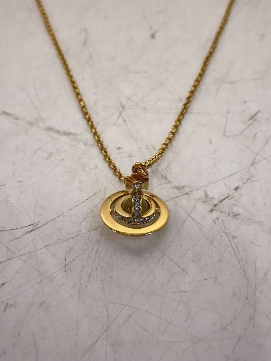 Vivienne Westwood 3D Crystal Orb Necklace Size ONE SIZE - 1 Thumbnail