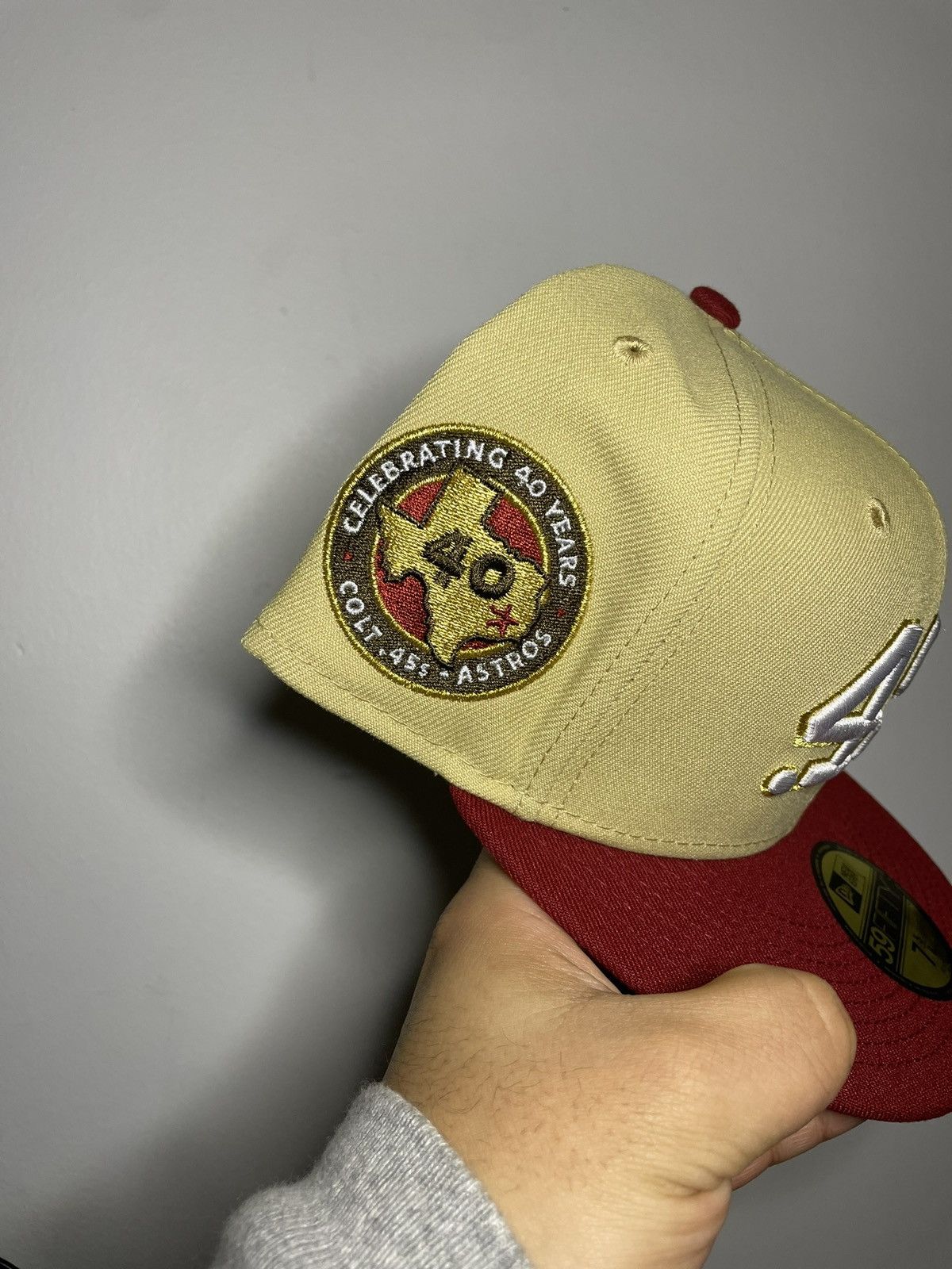 MLB × New Era Sz 7 5/8 Brand New MLB Houston Astros "45" fitted hat NewEra Size ONE SIZE - 2 Thumbnail