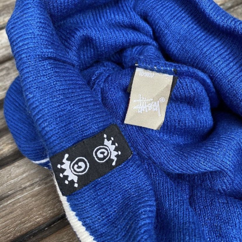 Stussy × Vintage Stussy pom beanie hat Size ONE SIZE - 6 Thumbnail