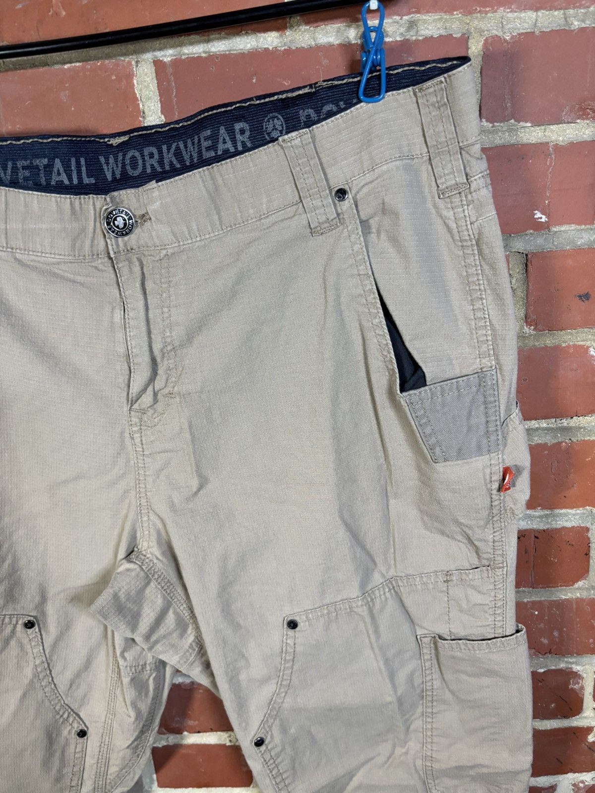 Other DOVETAIL Work Pants Straight Mid-rise Light 20/32, R 39x31.5 Size 39" - 3 Thumbnail