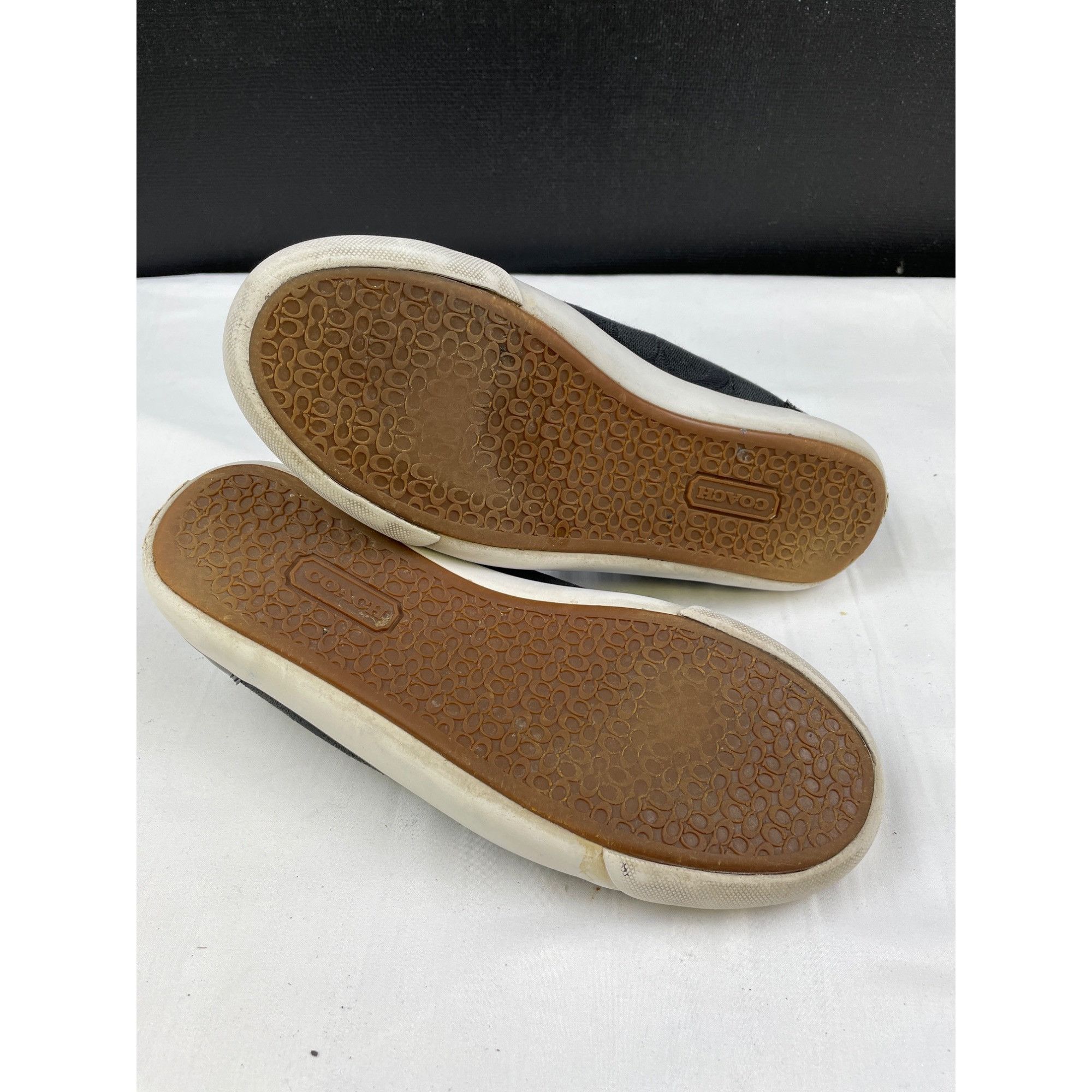 Coach Coach Barrett Women's Black Canvas Shoes/Sneakers Size 8B SK Size US 8 / IT 38 - 9 Thumbnail