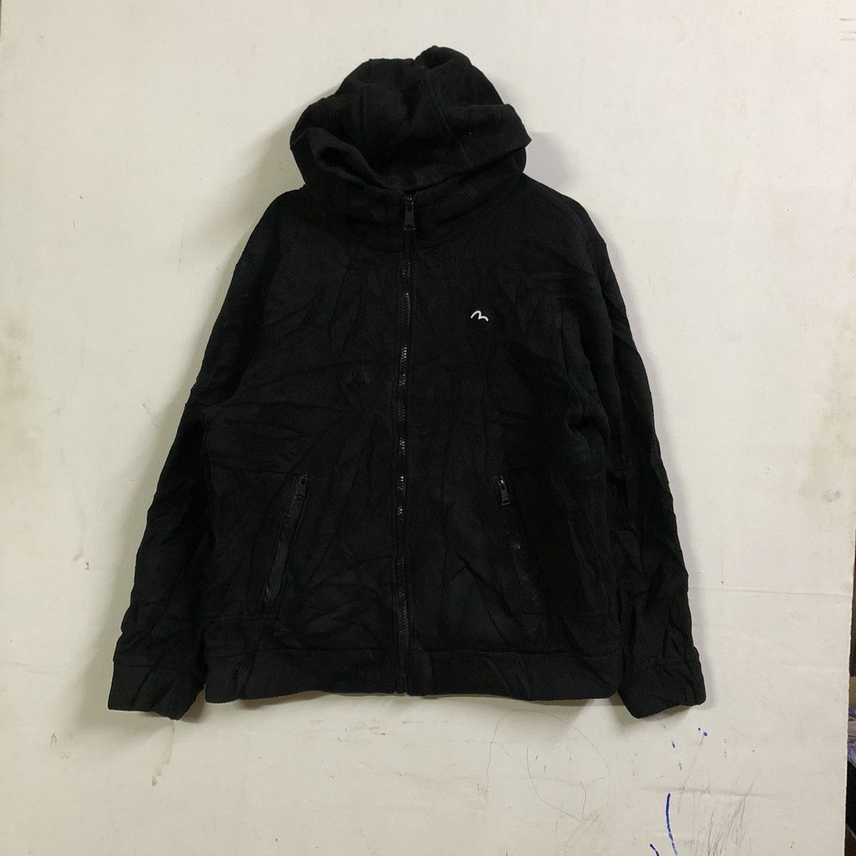 Evisu Sweatshirt Evisu Hoodie Super Black Size US XL / EU 56 / 4 - 1 Thumbnail