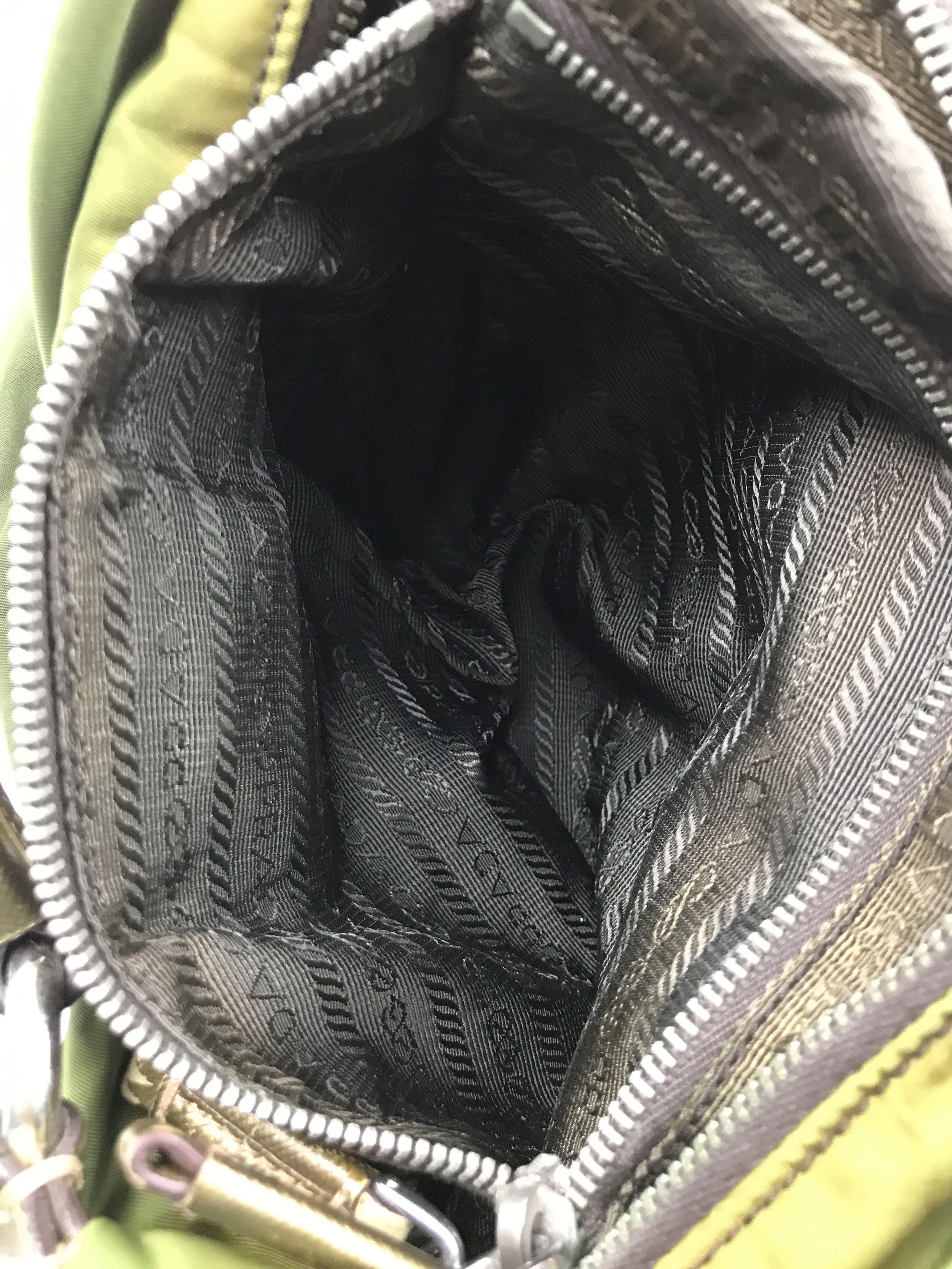 Prada Vintage Prada Nylon Hobo Shoulder Bag Size ONE SIZE - 16 Thumbnail