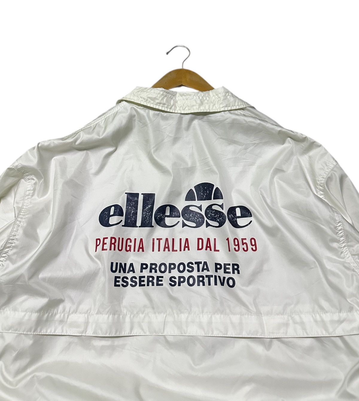 Ellesse Vintage 90s Ellesse windbreaker jacket Size US L / EU 52-54 / 3 - 5 Thumbnail