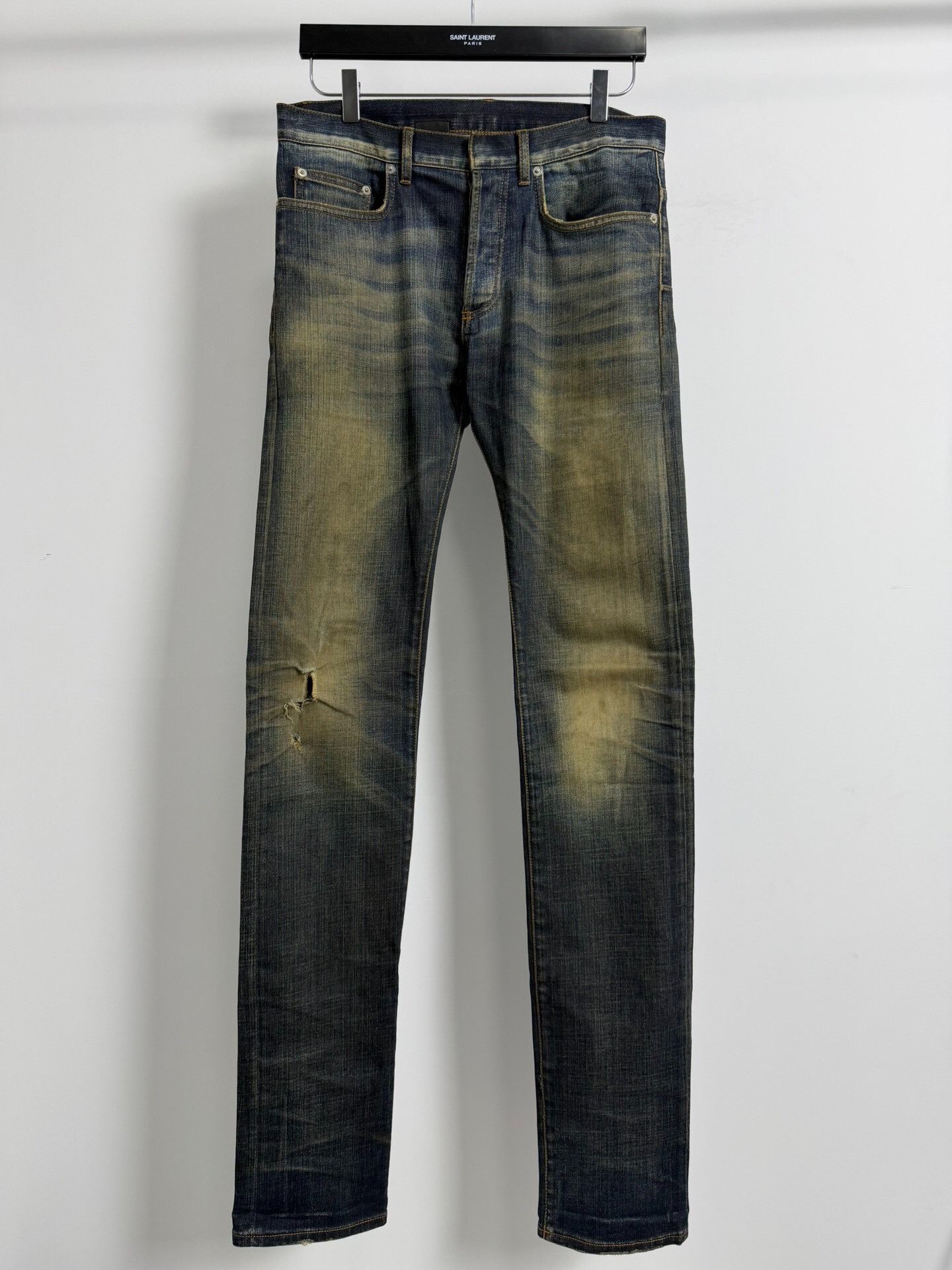 Dior Dior Homme Vintage Wash Denim Jeans Size US 29 - 1 Thumbnail